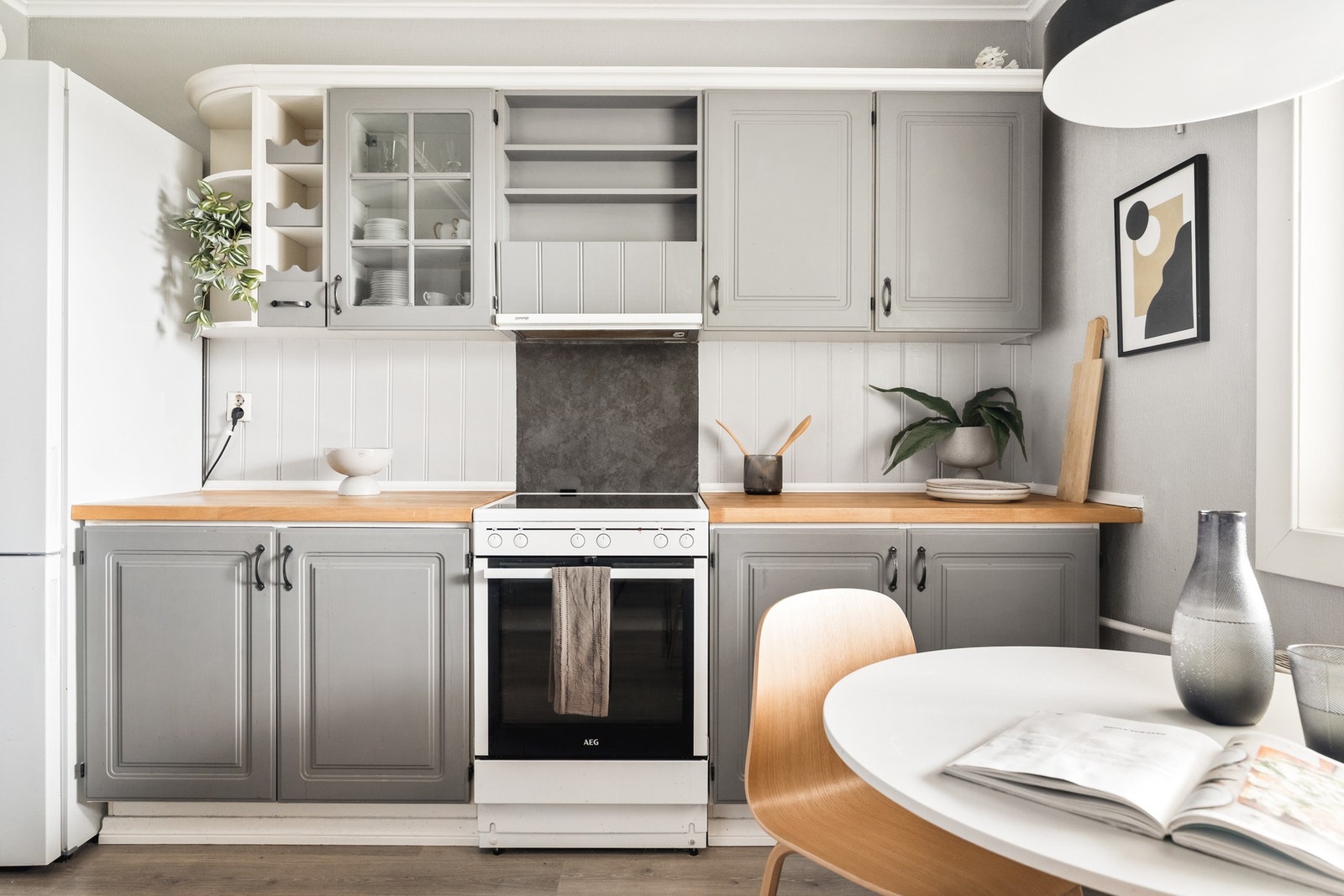 Her er det godt med oppbevaringsplass. Galleribilde