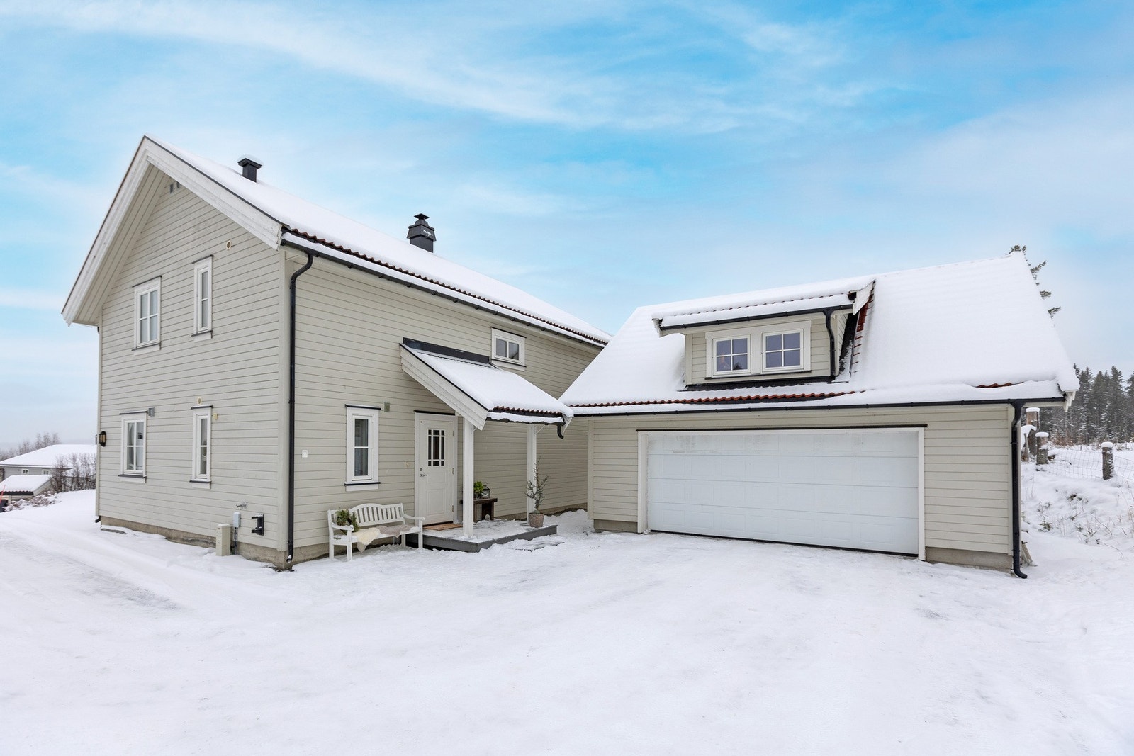 God plass på gårdsplassen Galleribilde