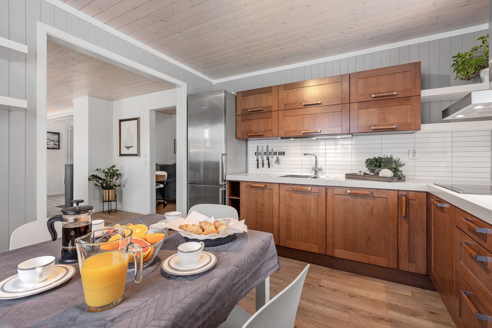 Hvitevarer som er integrert medfølger boligen Galleribilde