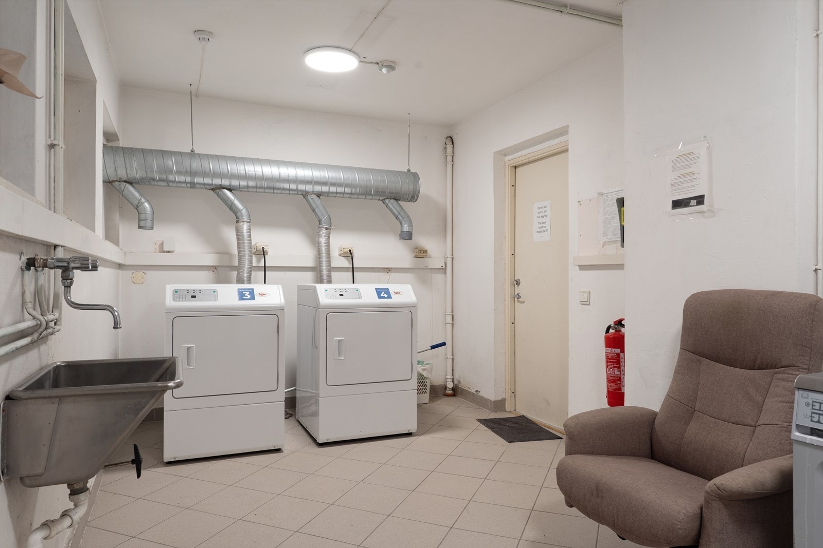 Felles vaskerom for borettslaget Galleribilde