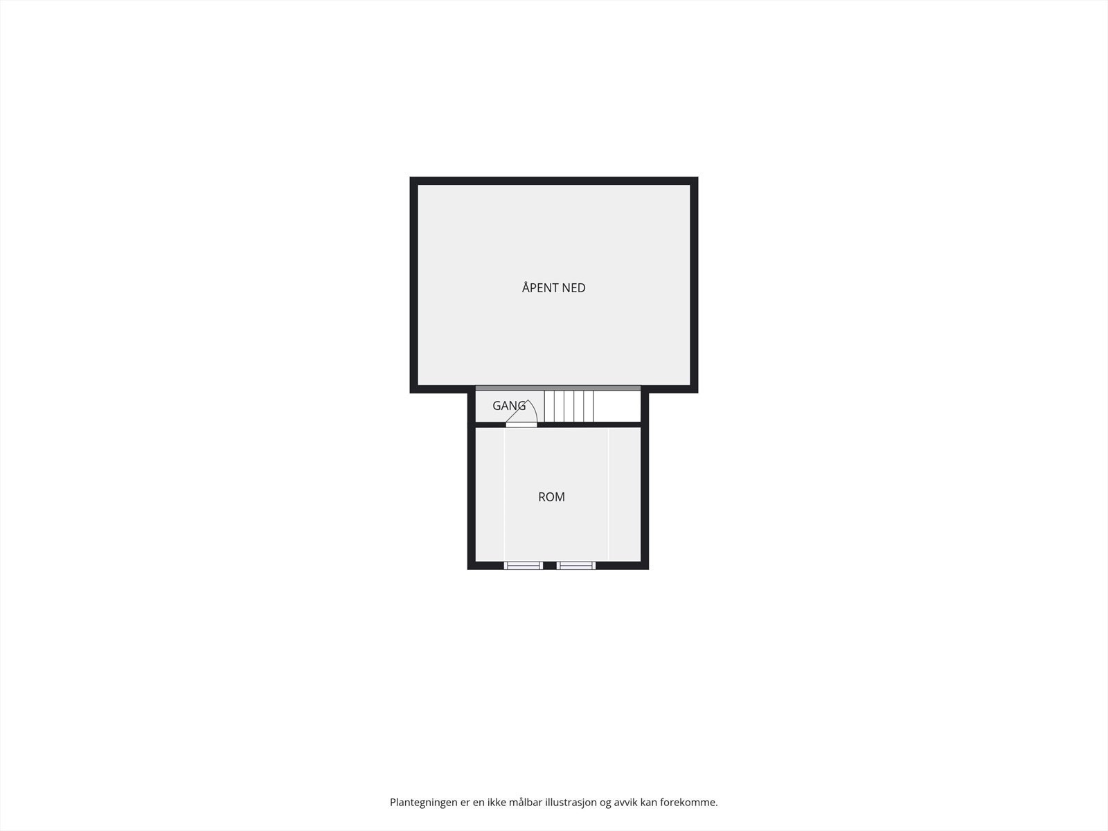 Plantegning hems. Galleribilde