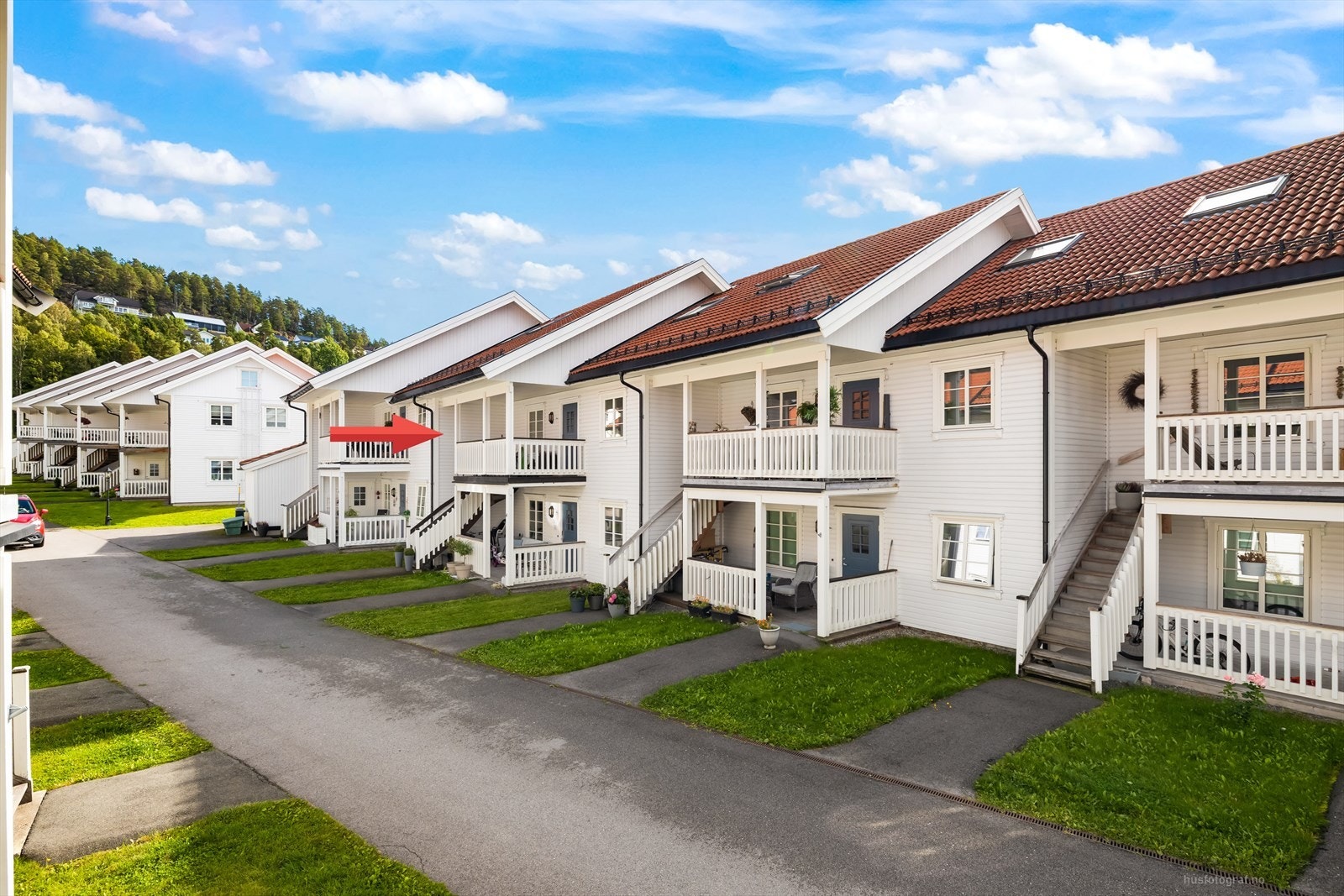 Meget god intern beliggenhet på feltet. Galleribilde