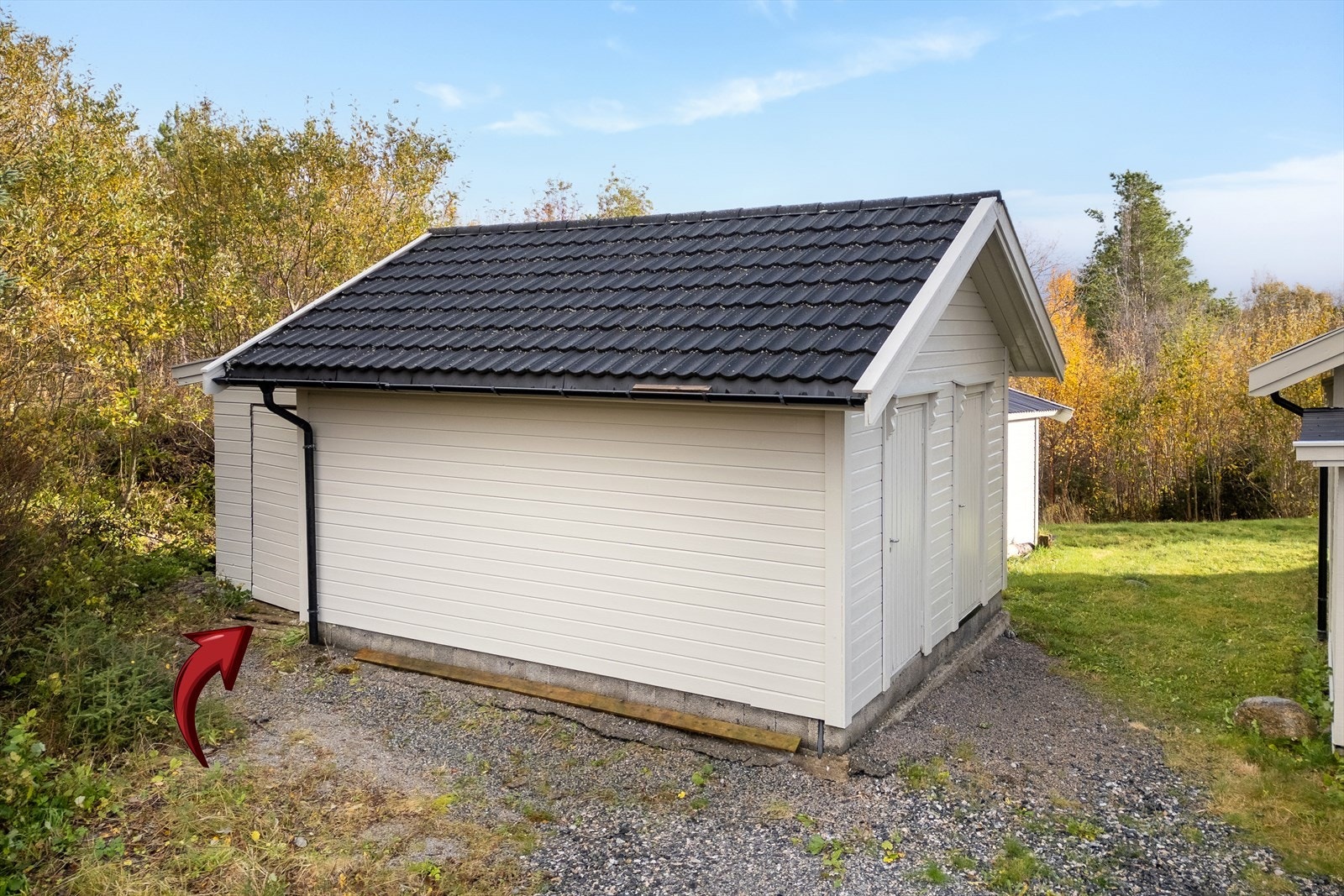 Det medfølger også bod, den er forøvrig påbygd Galleribilde