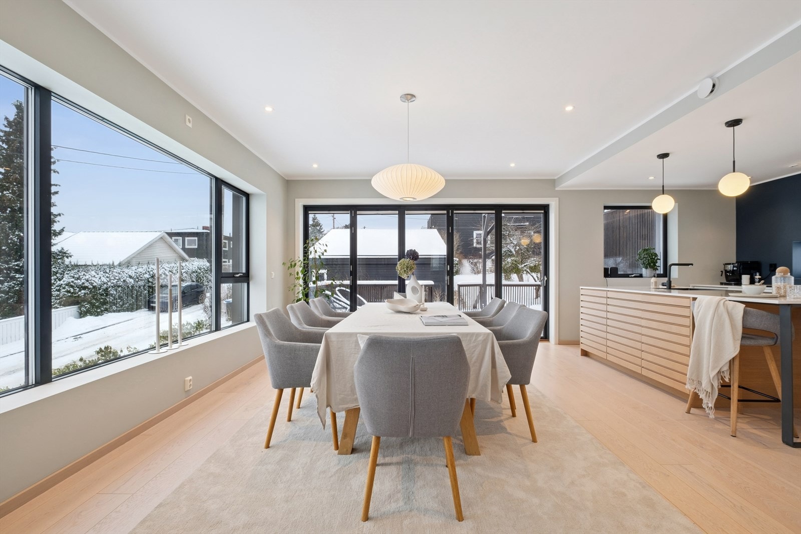 Her kan venner og familie samles rundt bordet til et bedre måltid sammen. Galleribilde