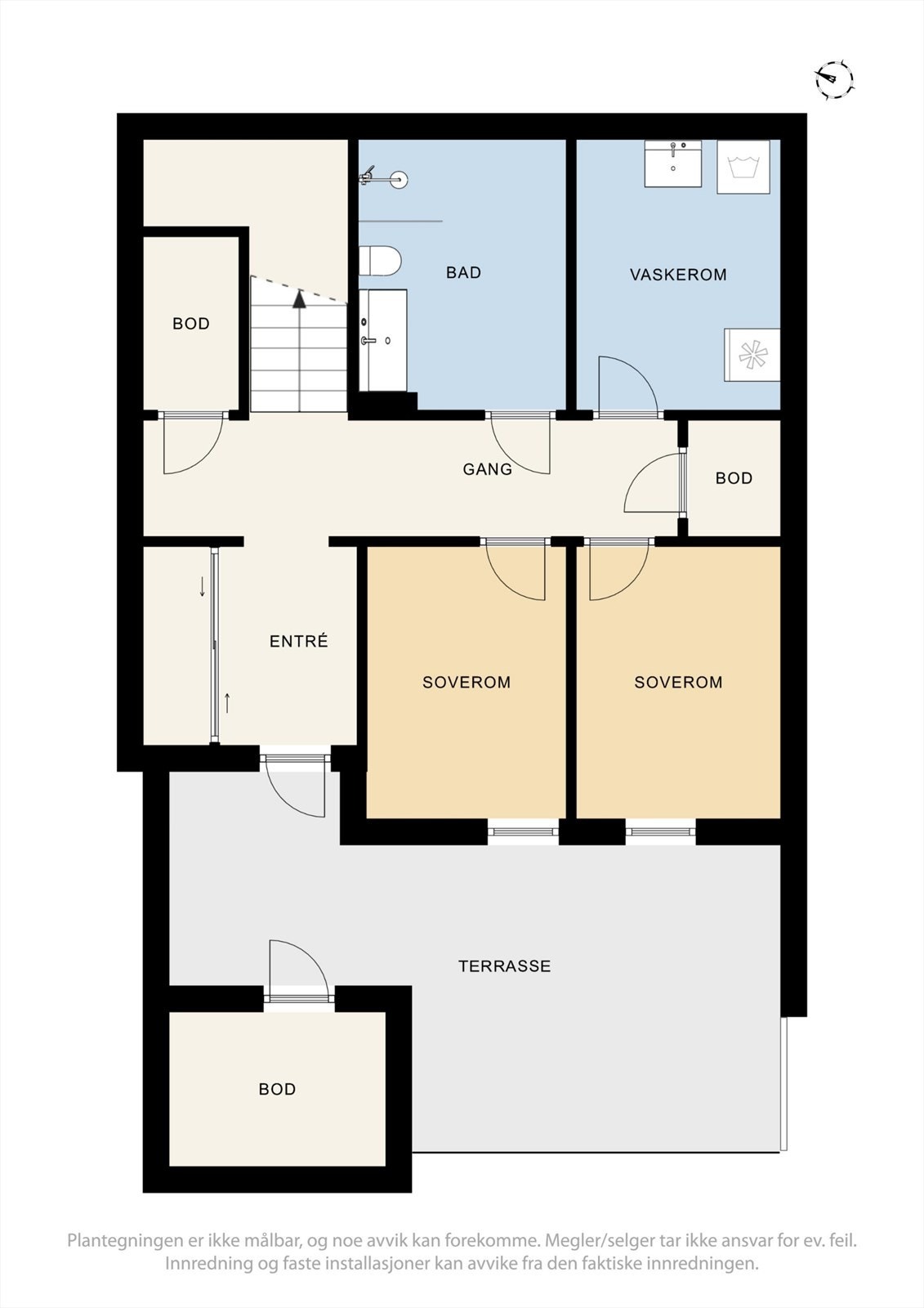 Plantegninger 1. Etasje Galleribilde