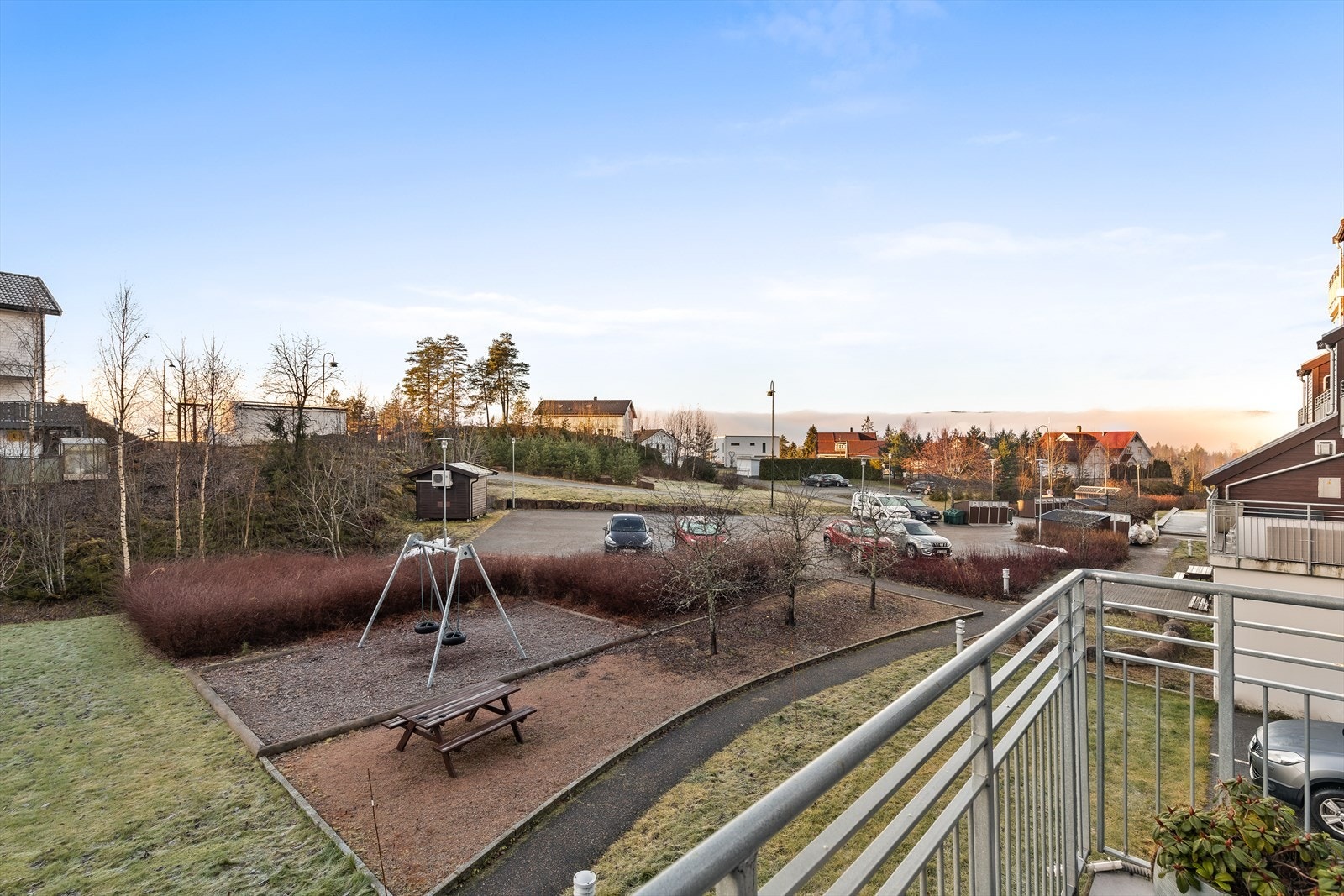 Fine uteområder. Galleribilde