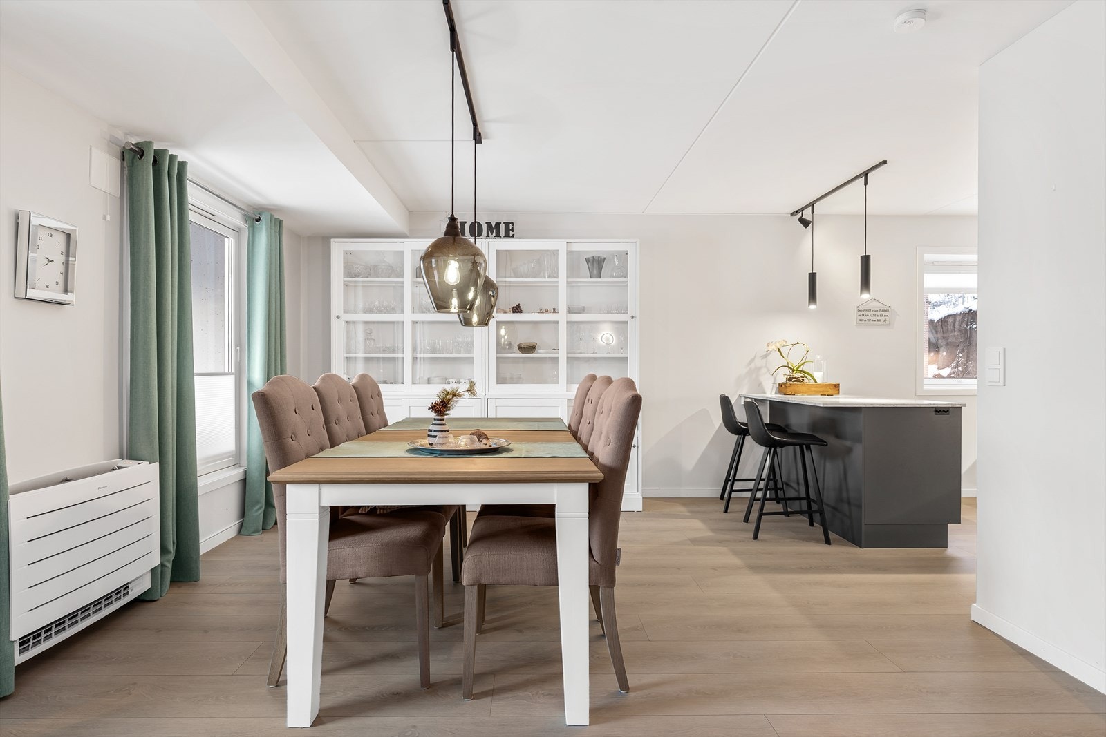 Her kan familien samles til gode måltider. Galleribilde