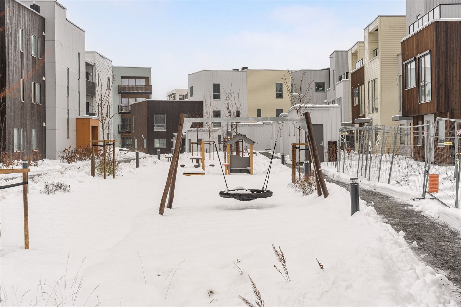 Uteområde. Galleribilde