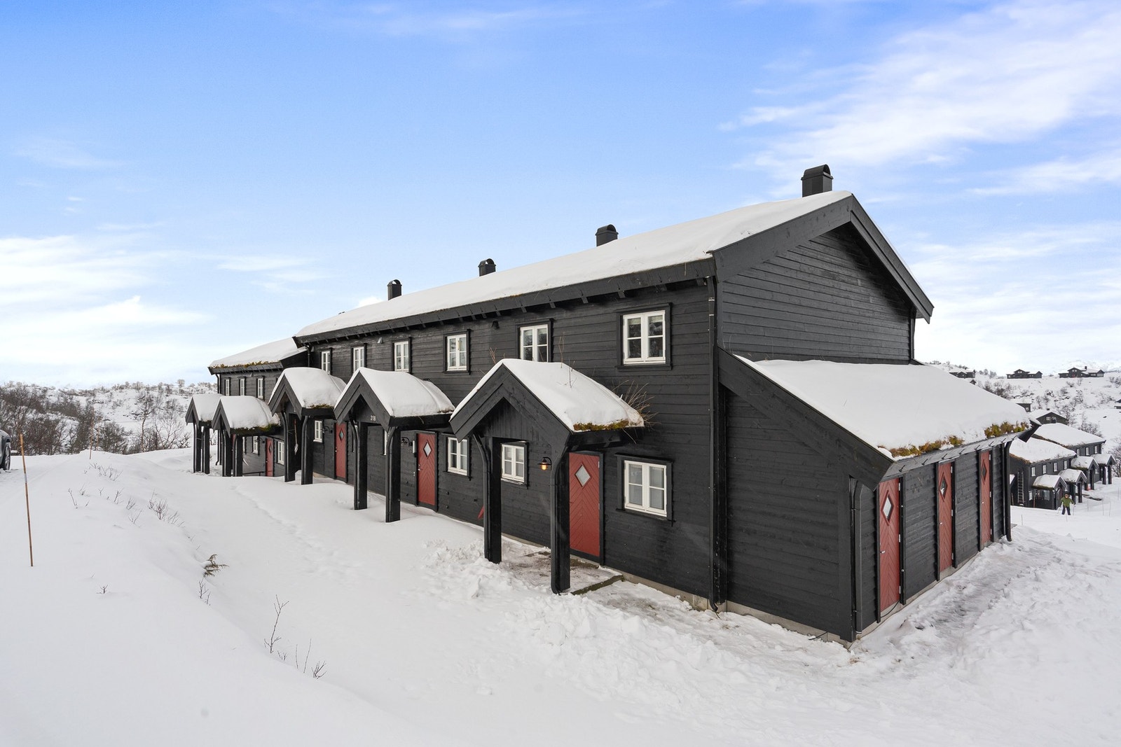 Fasade - inngangsparti. Galleribilde