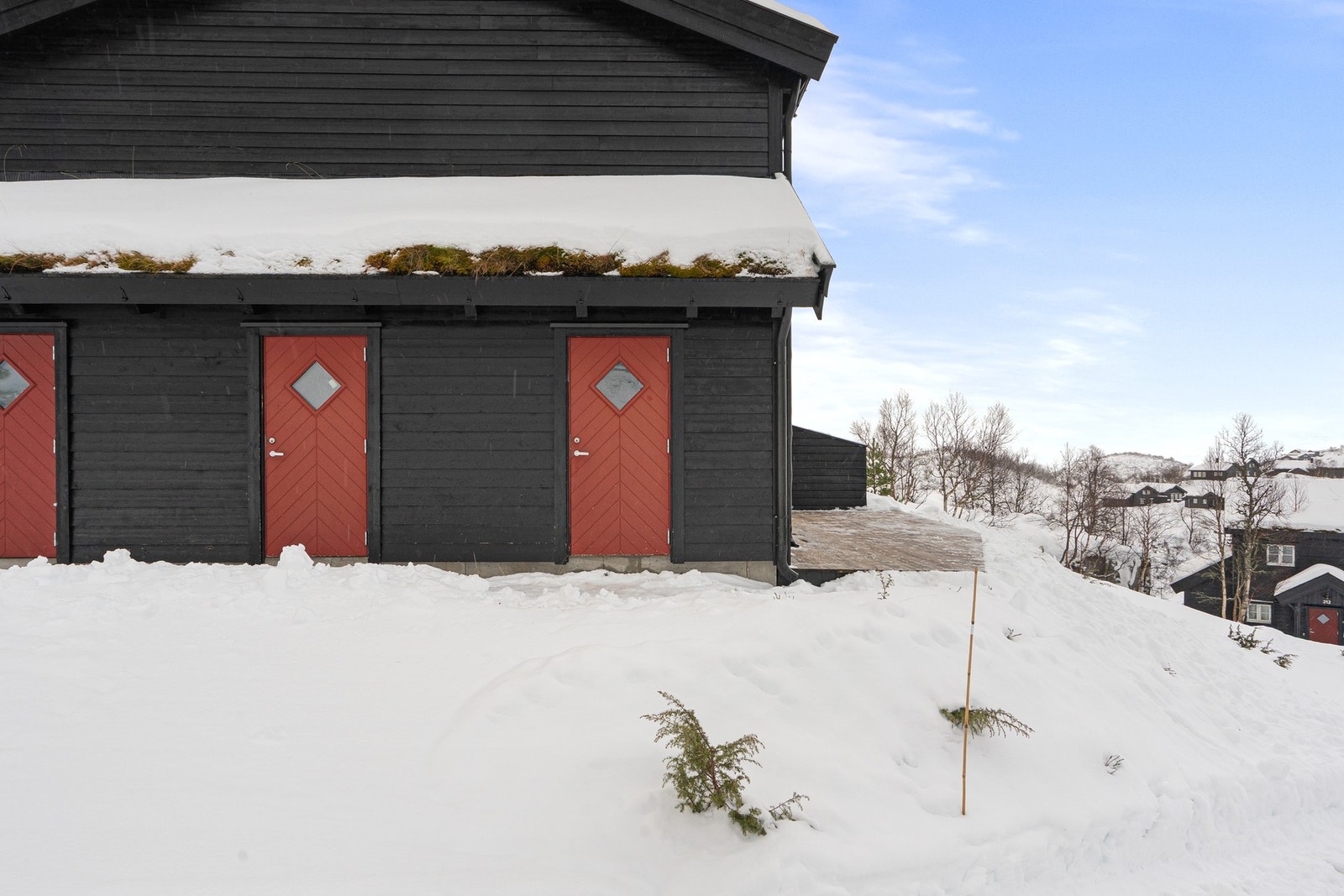 Boden ytterst til høyre på bilde tilhører denne hytta. Galleribilde