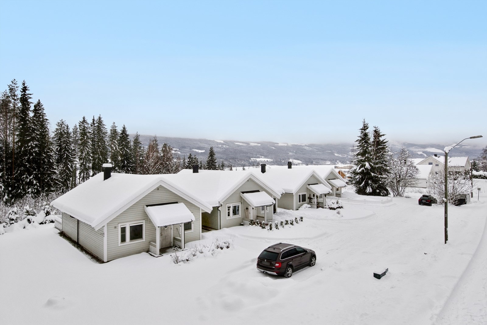 Nærområdet byr på flotte turmuligheter, blant annet på Odnesberget. Galleribilde