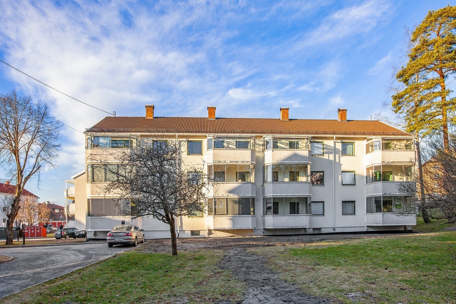 Leiligheten ligger i stille og koselige omgivelser. Galleribilde