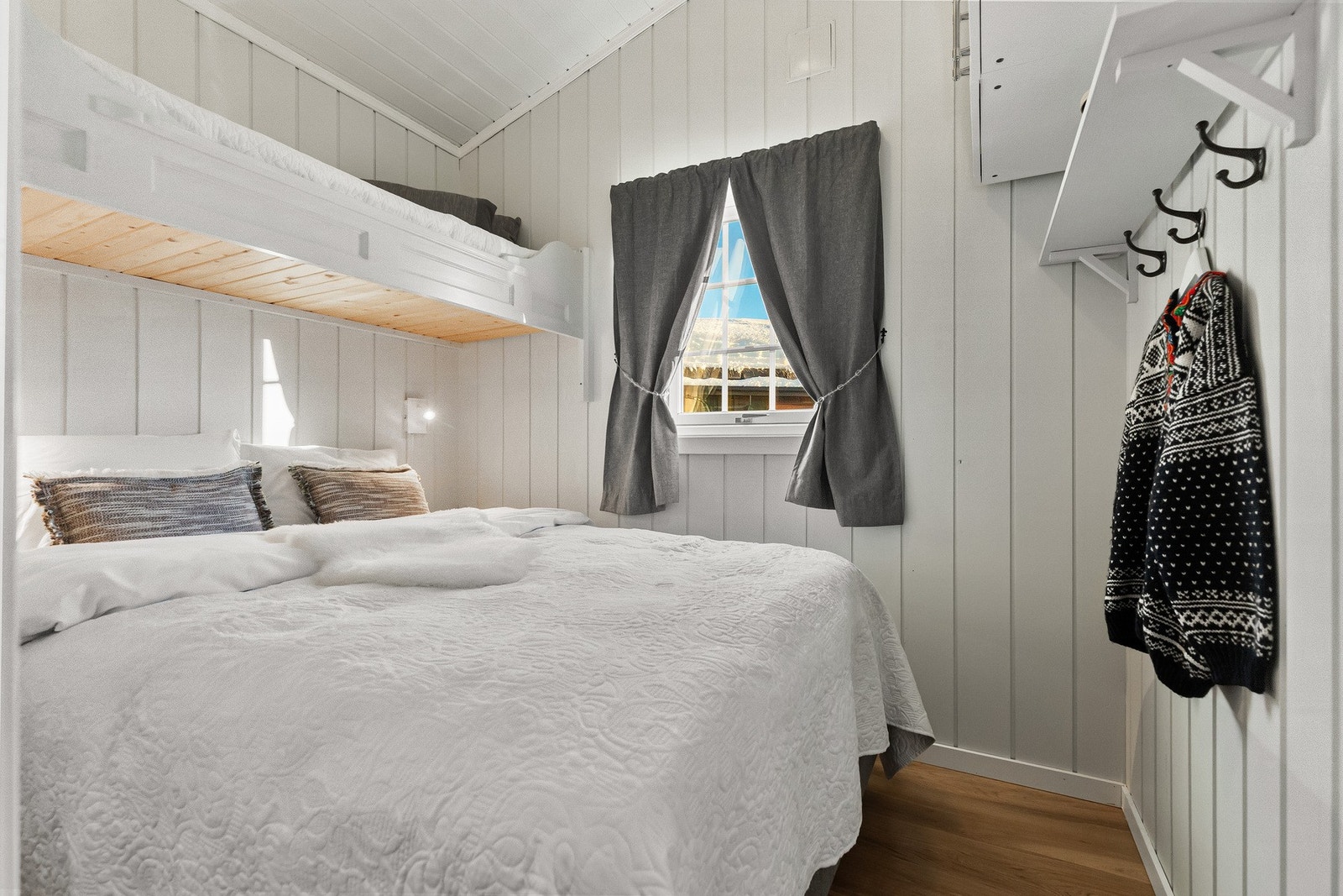 Eiendommen har to soverom. Galleribilde