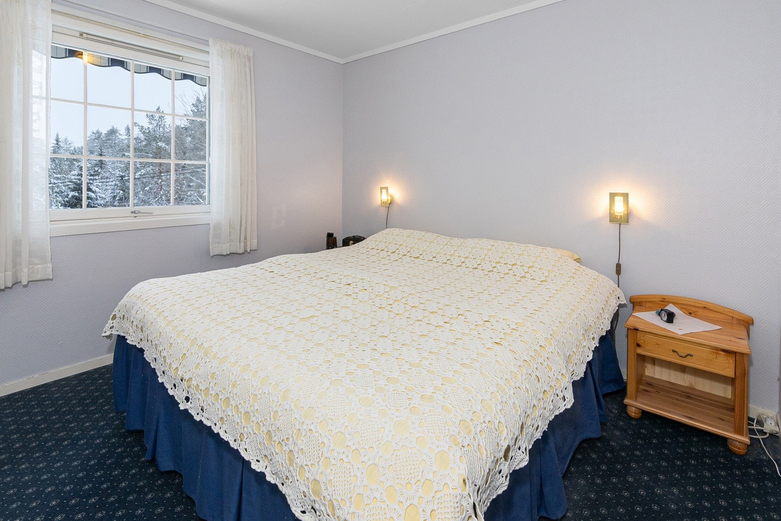 Hovedsoverom. Det er 2 soverom i boligen. Galleribilde