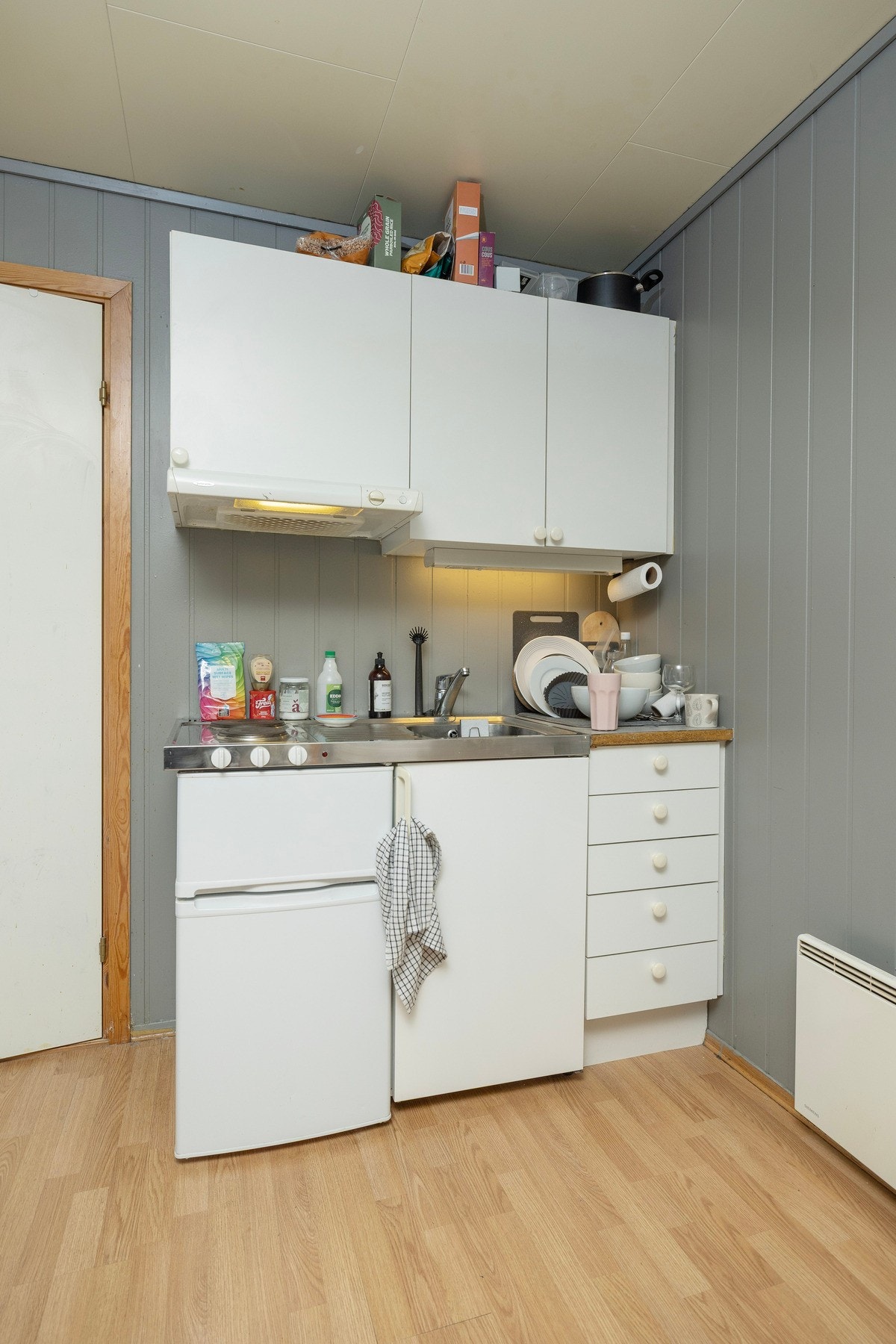 Kjøkkenet i utleieenheten. Galleribilde