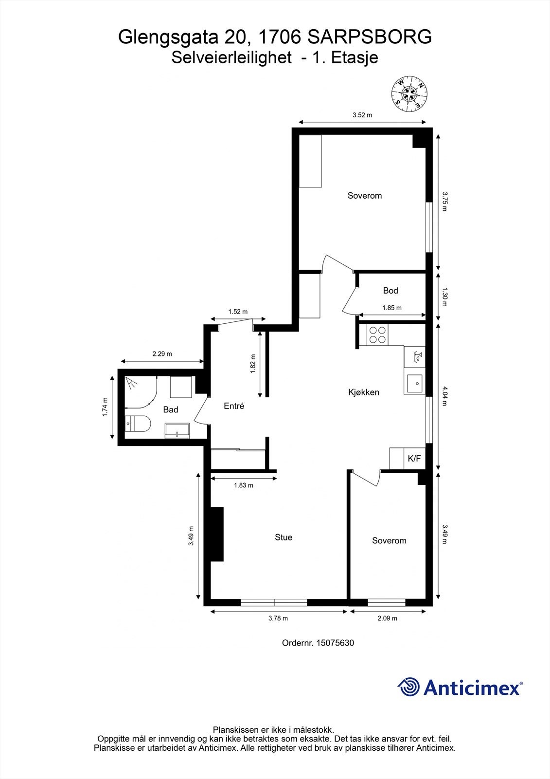 Plantegning - Selveierleilighet - 1. Etasje.jpeg Galleribilde
