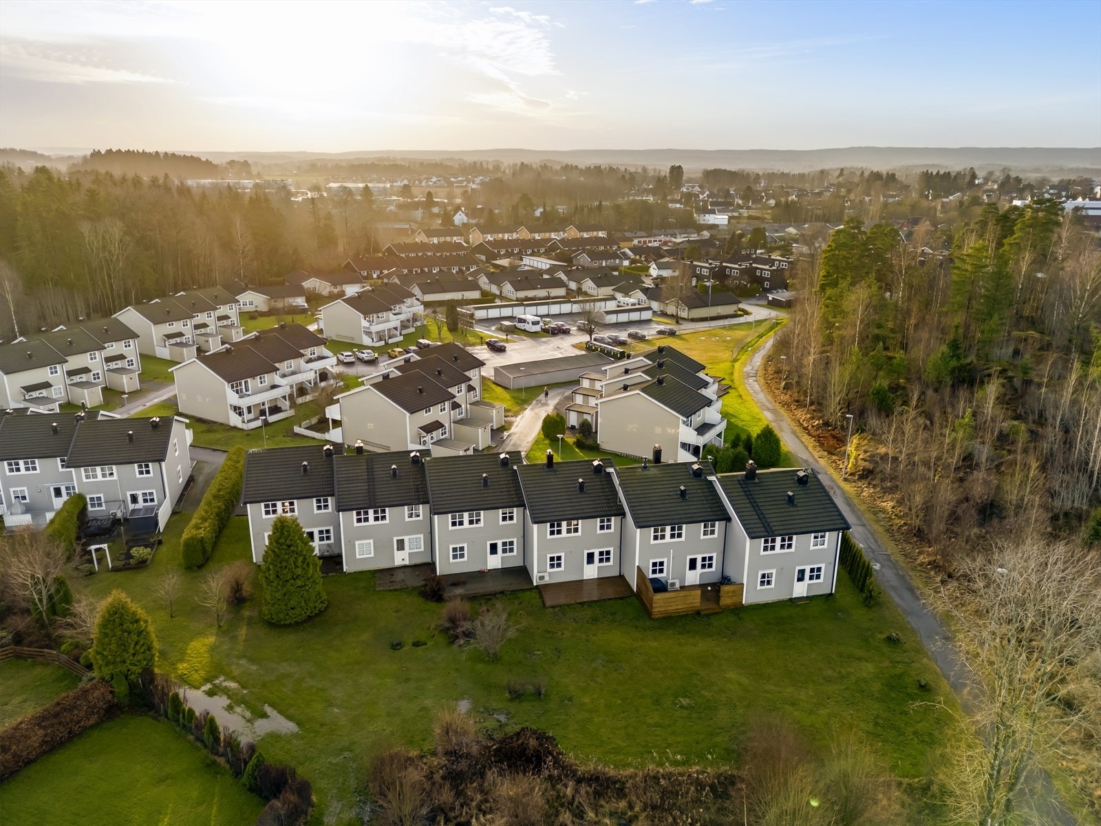 Dronefoto Galleribilde