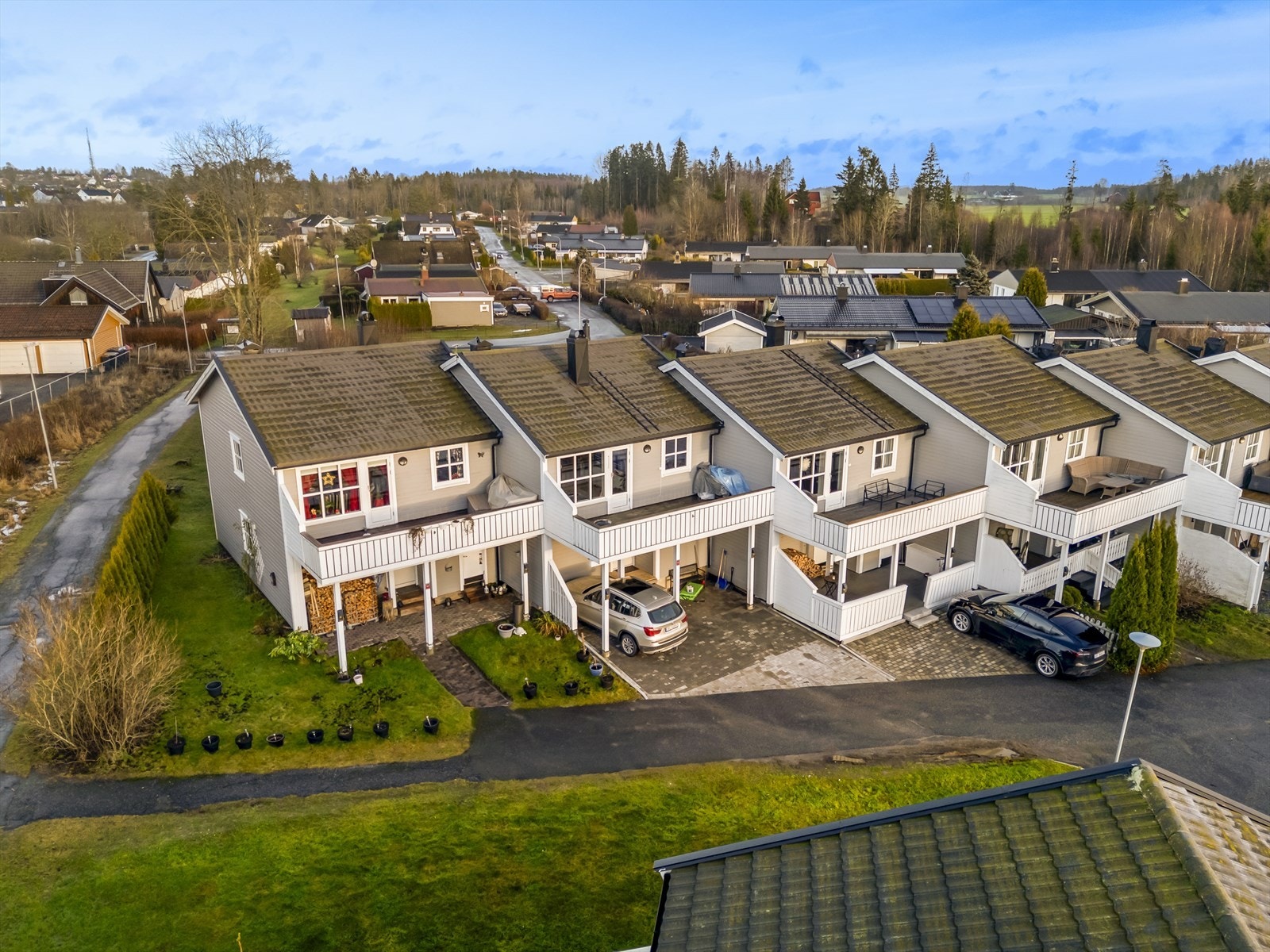 Dronefoto Galleribilde