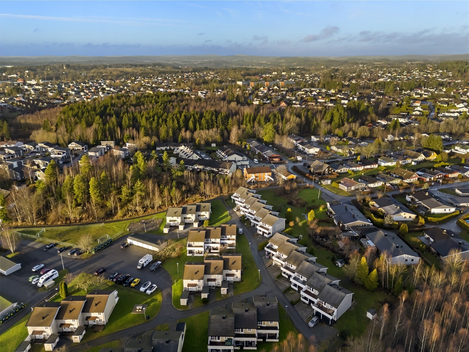 Dronefoto Galleribilde