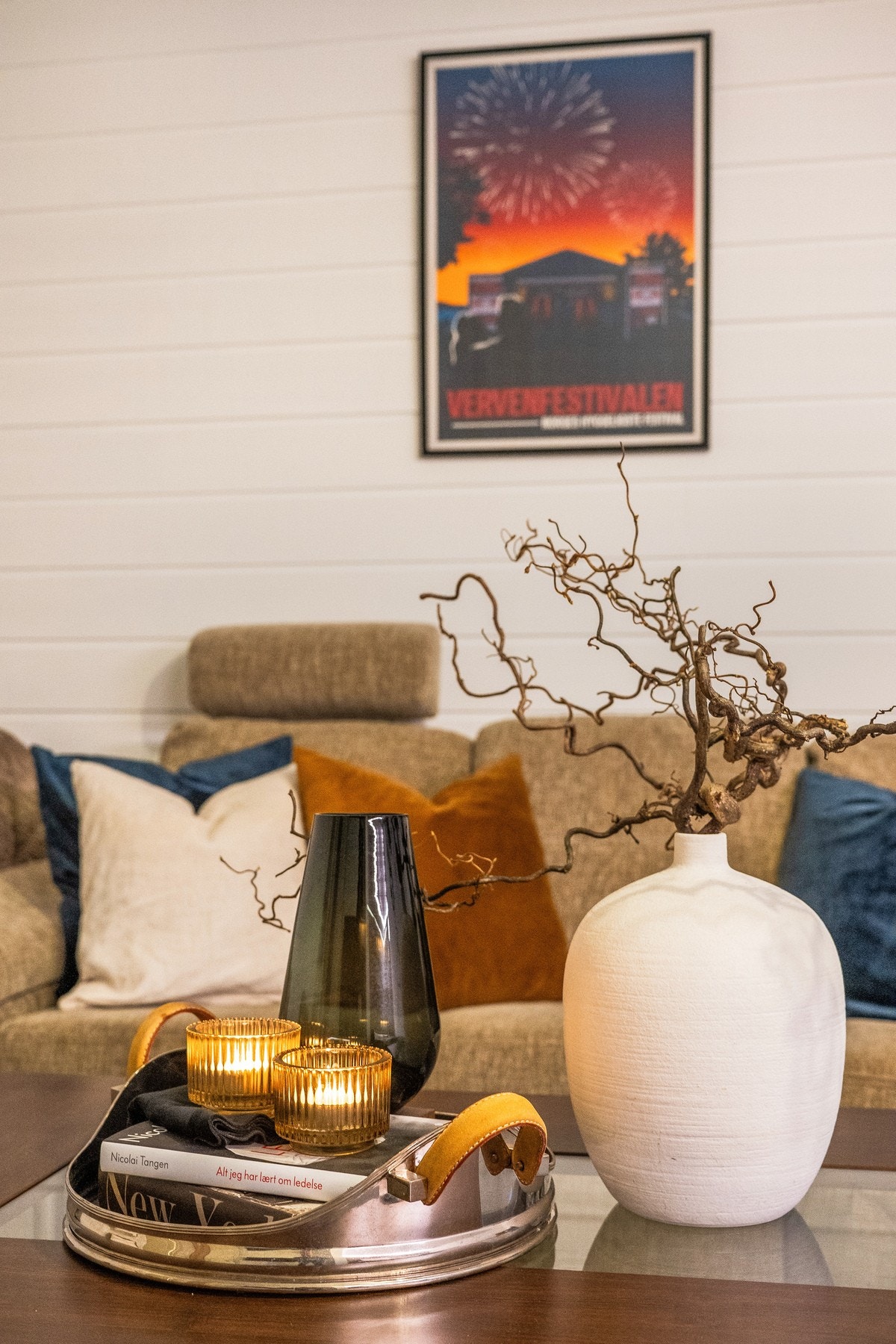 Klar for filmkveld i kjelleren Galleribilde