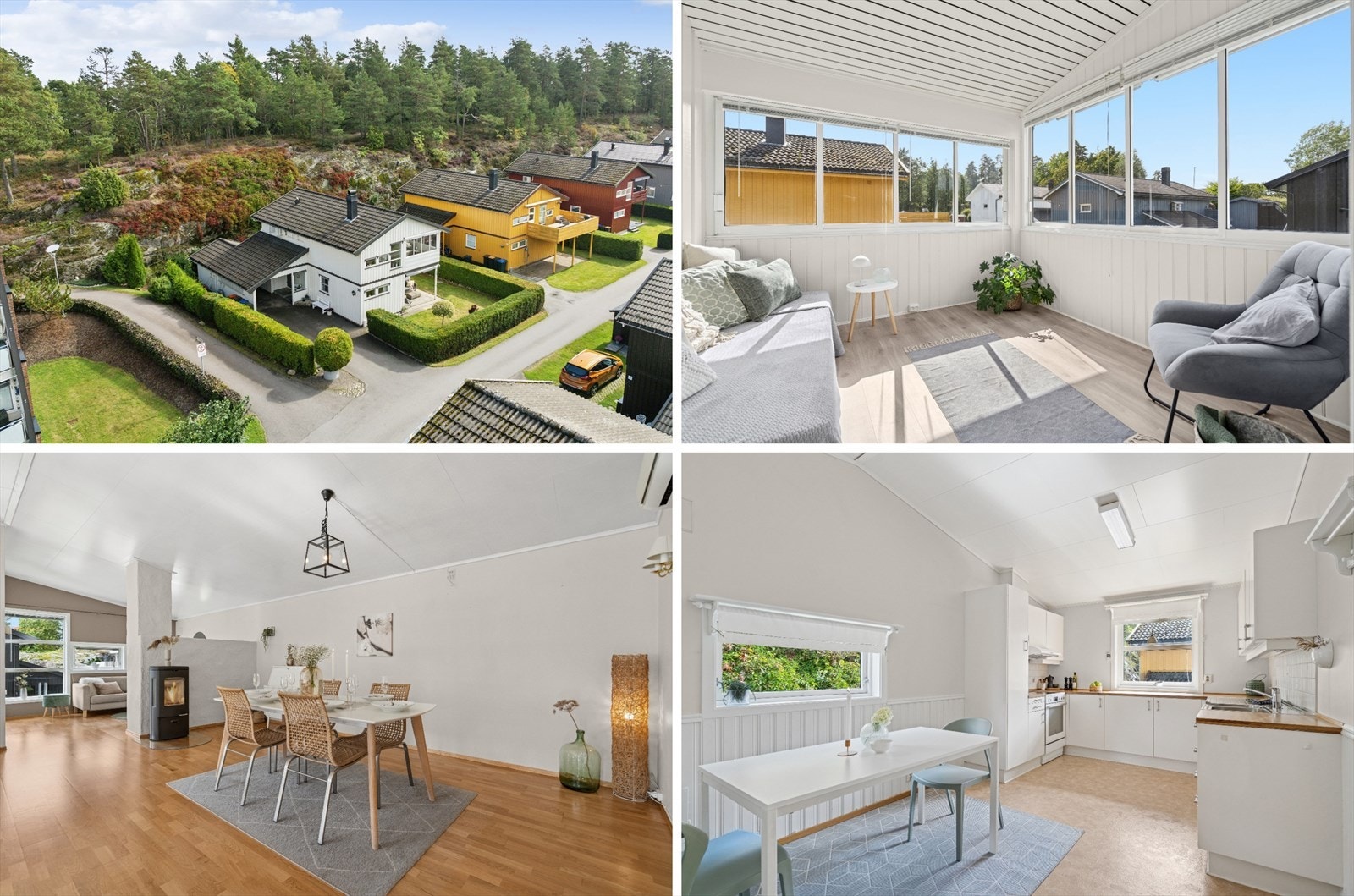 Pen og innholdsrik familiebolig beliggende i koselig boligområde på Vear Galleribilde