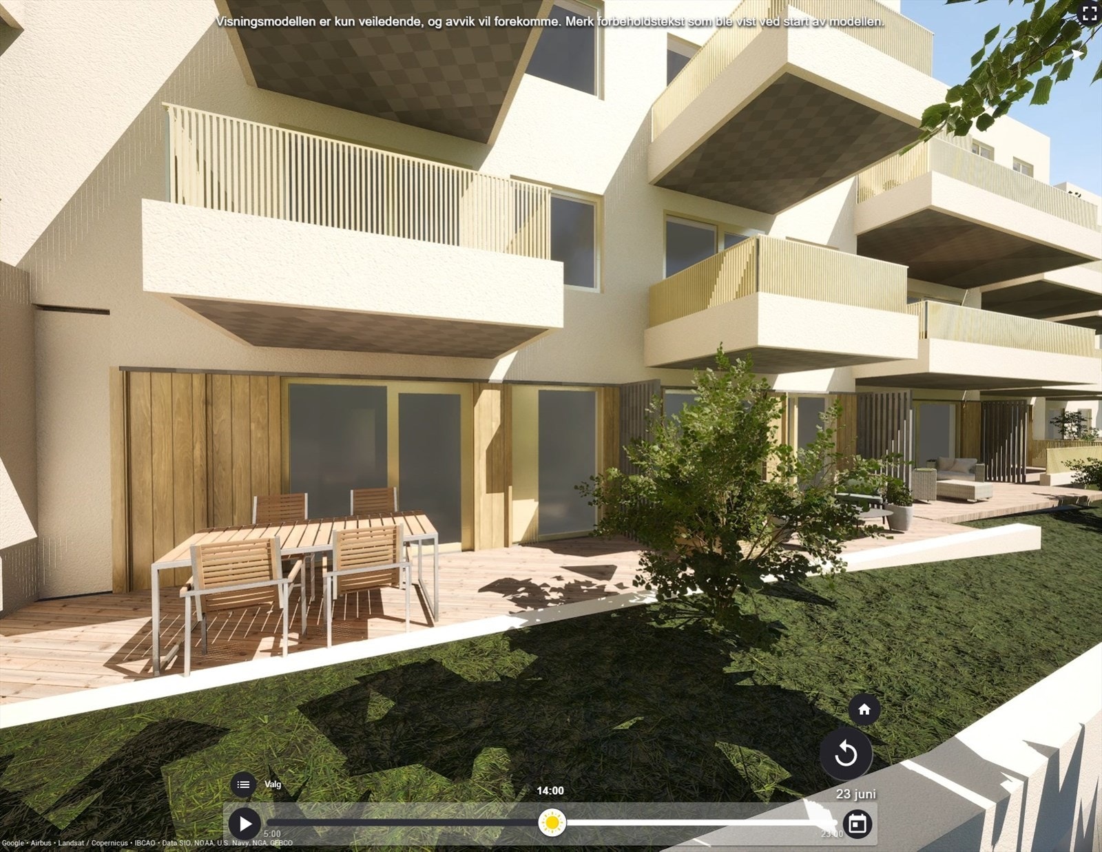 Ca. 19,5 kvm sydvestvendt uteplass. Galleribilde