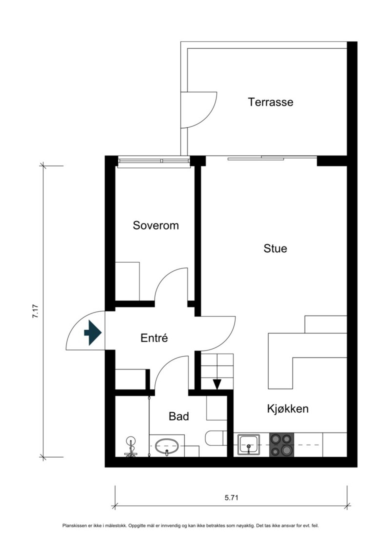 Planløsning. Galleribilde