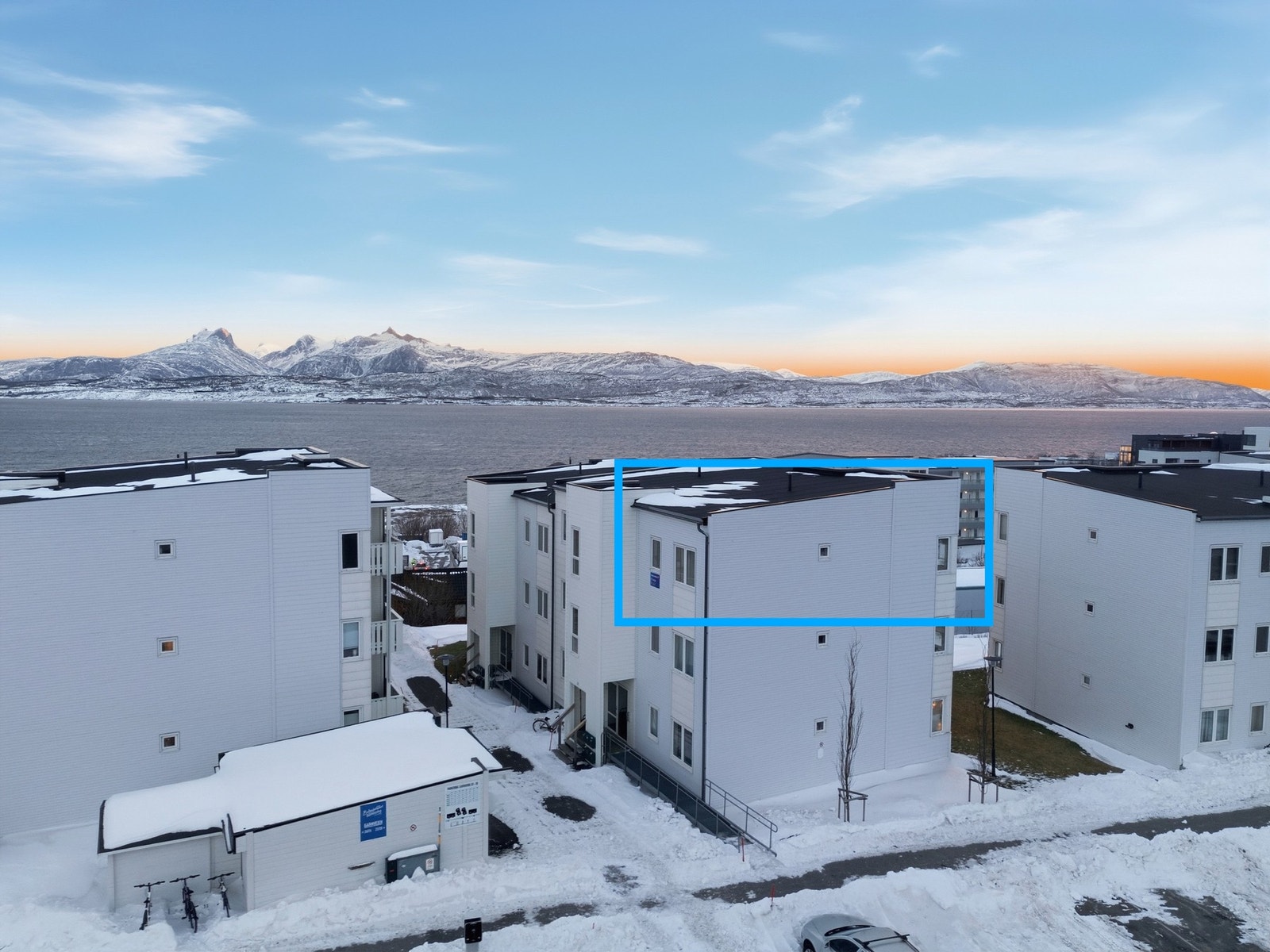 Toppleiligheten med attraktiv beliggenhet Galleribilde