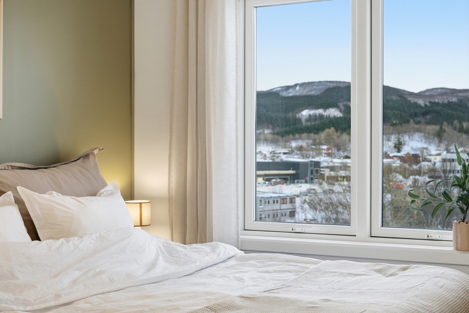 Utsikt fra soverom Galleribilde