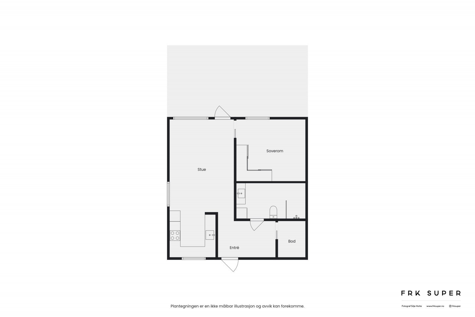 Plantegning. Galleribilde