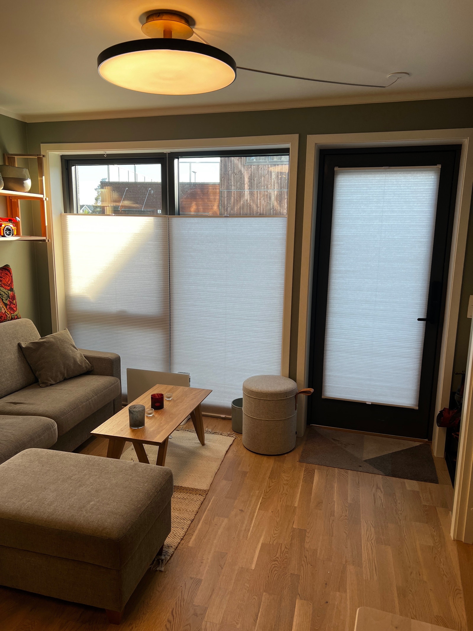 Plissegardiner laget på mål Galleribilde