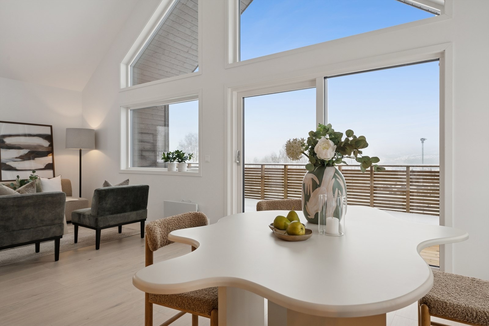 Nyt måltidene dine i lyse og delikate omgivelser. Galleribilde