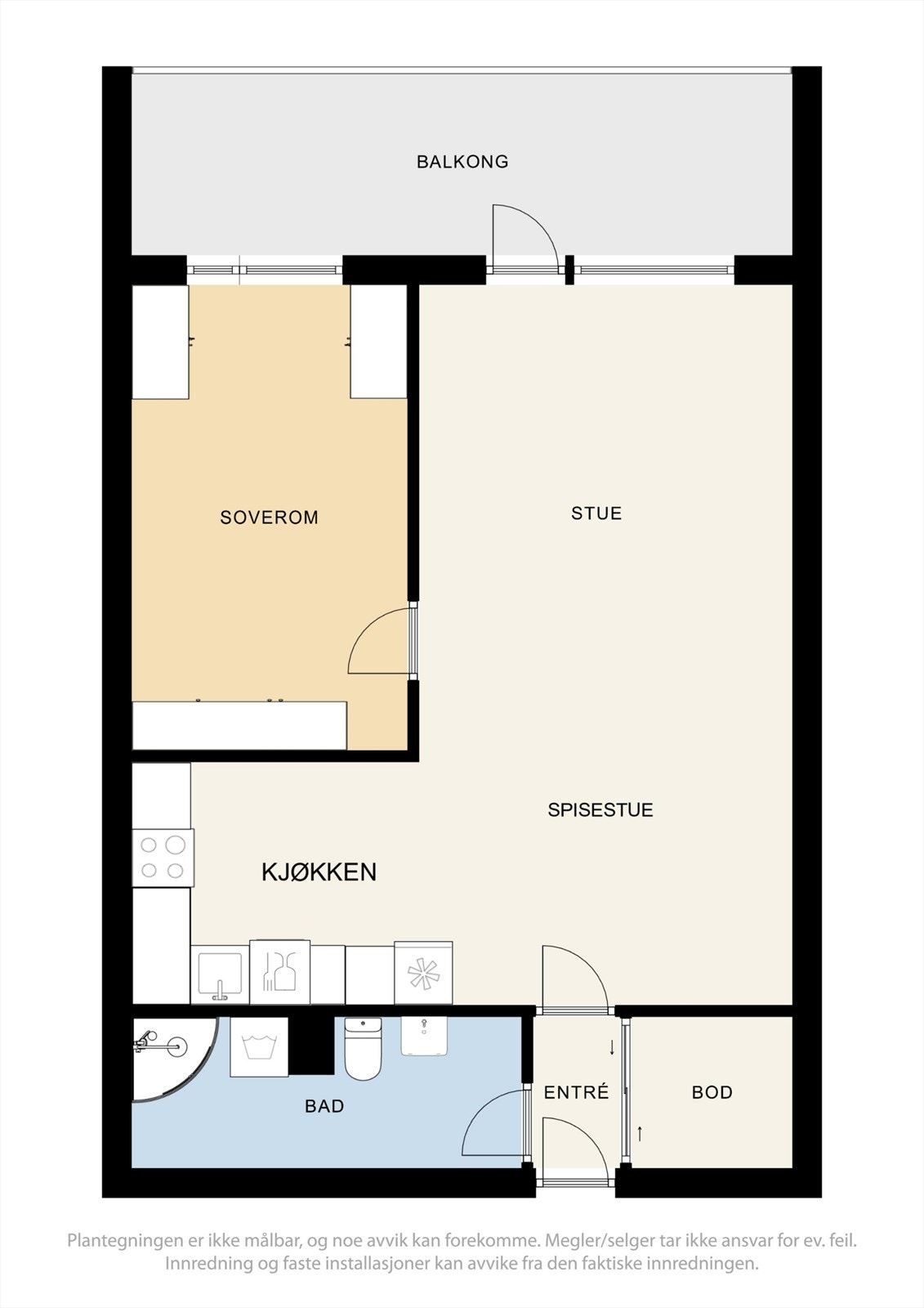 Plantegning. Galleribilde