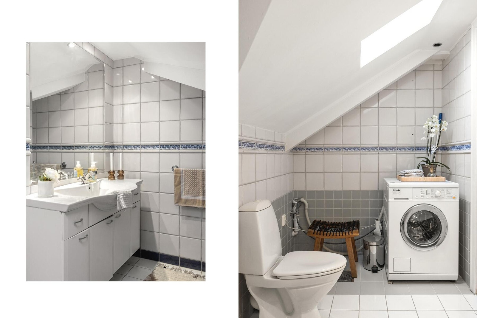 God plass til vaskemaskin og tørketrommel Galleribilde