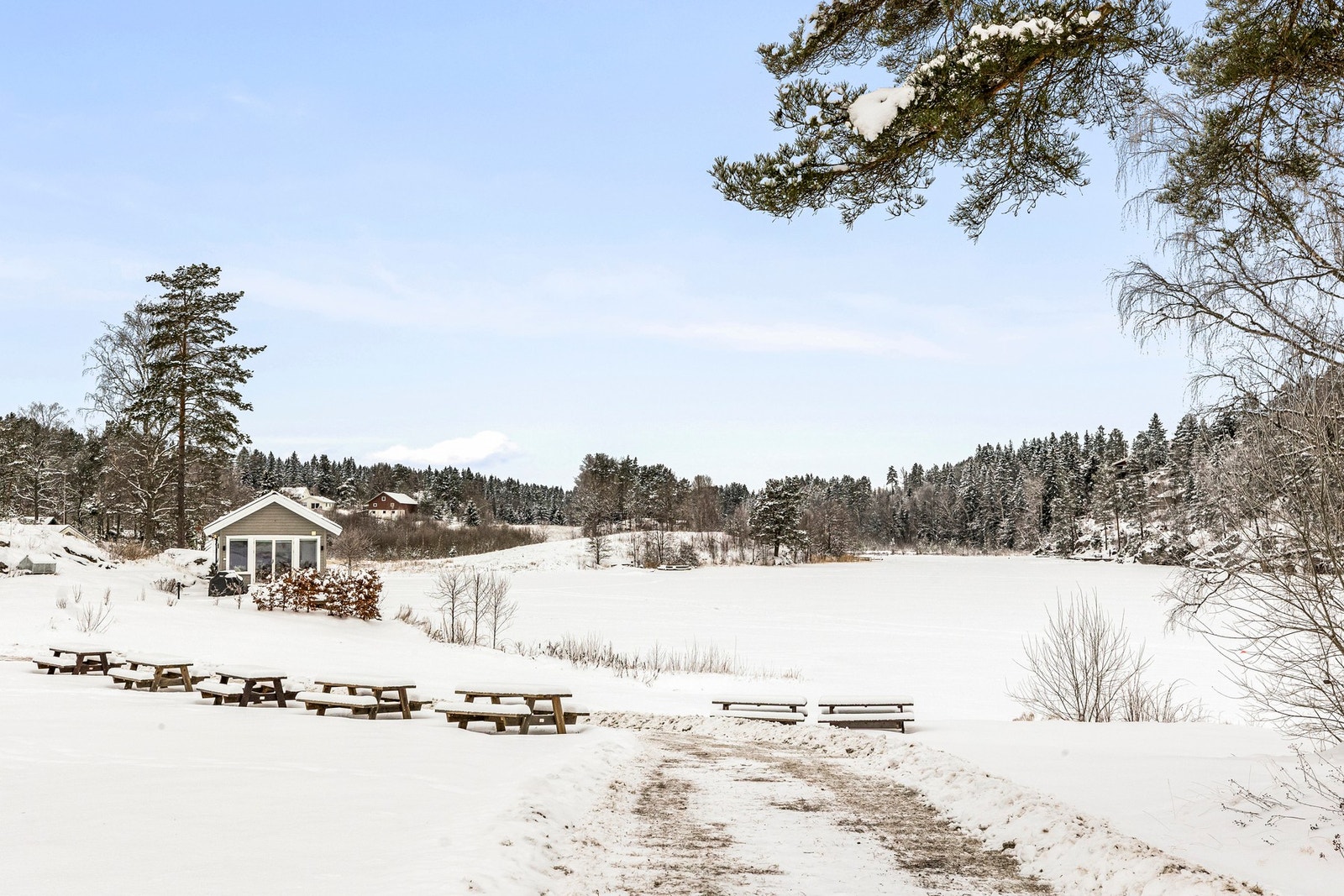 Her er det fint både sommer og vinter Galleribilde