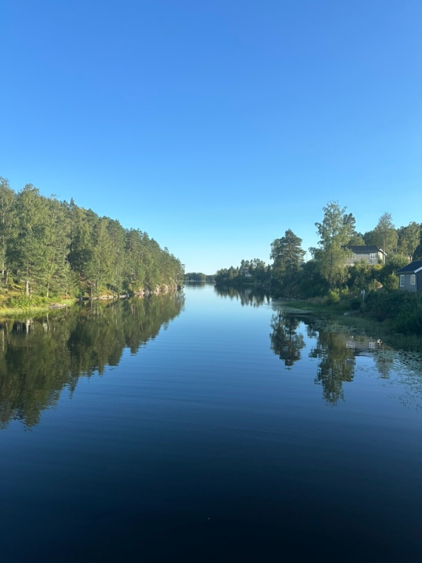 Idylliske Lyseren Galleribilde