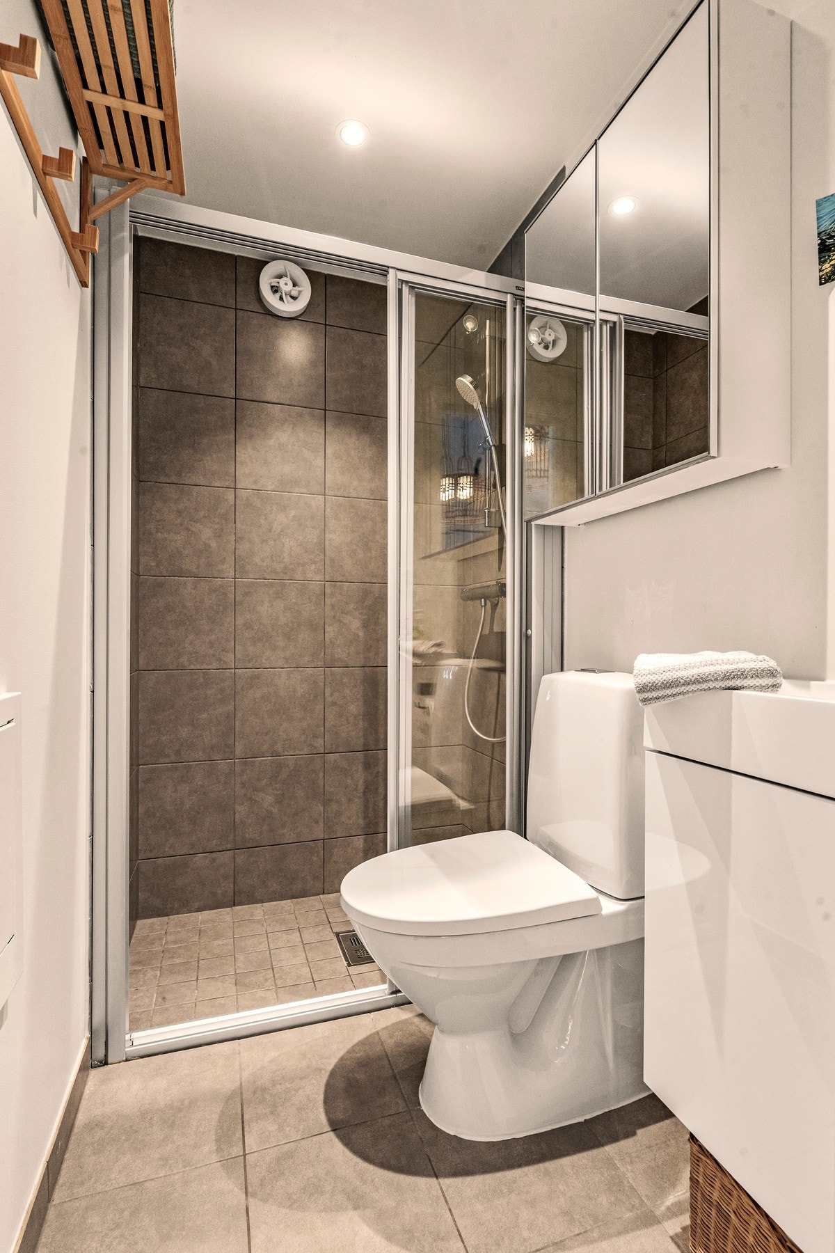 Pent og praktisk bad Galleribilde