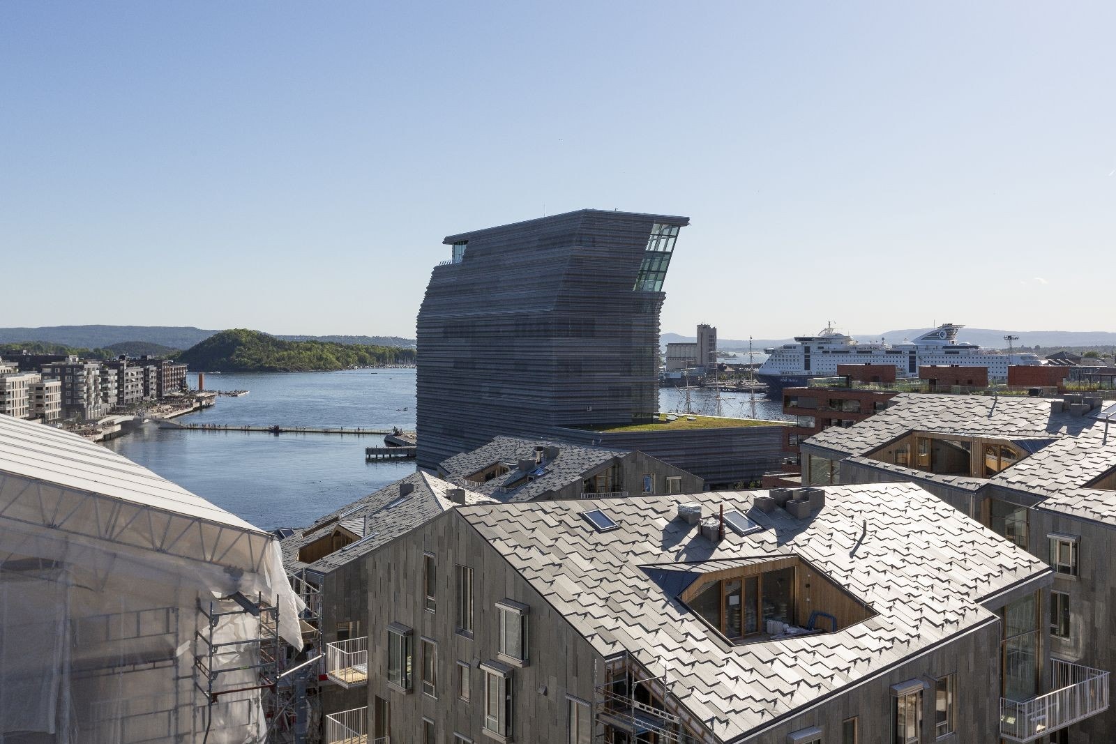 Utsikt fra taket Galleribilde