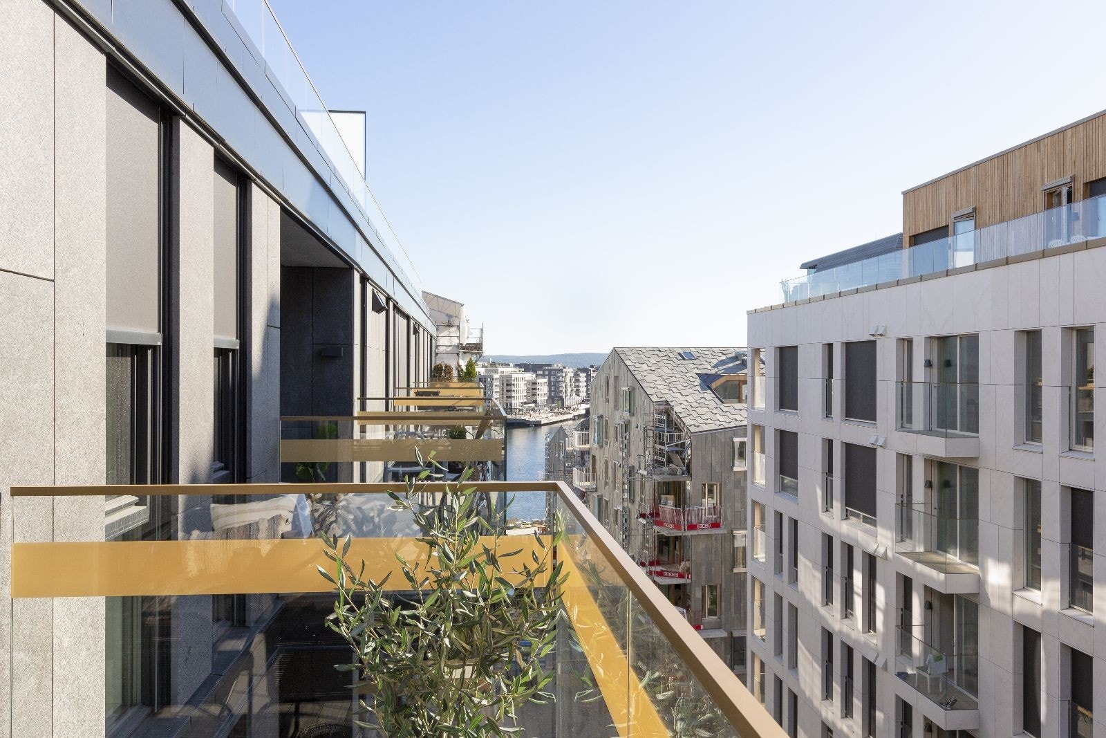 Utsikt mot Sørenga Galleribilde