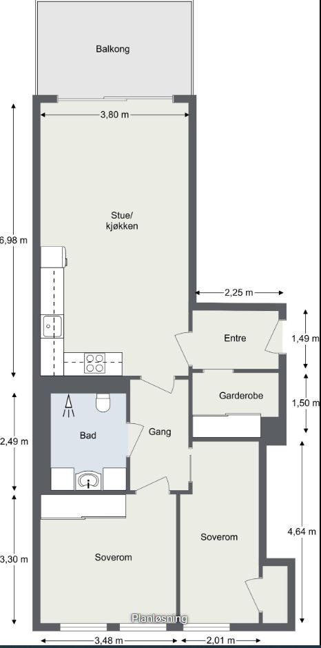 Planløsning Galleribilde