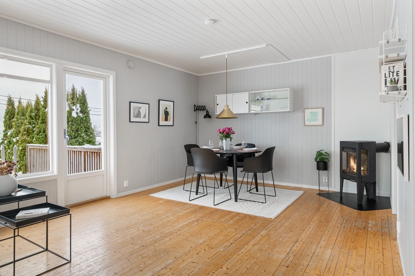 Peisovn sørgerer for effektiv og koselig varme gjennom vinterhalvåret. Galleribilde