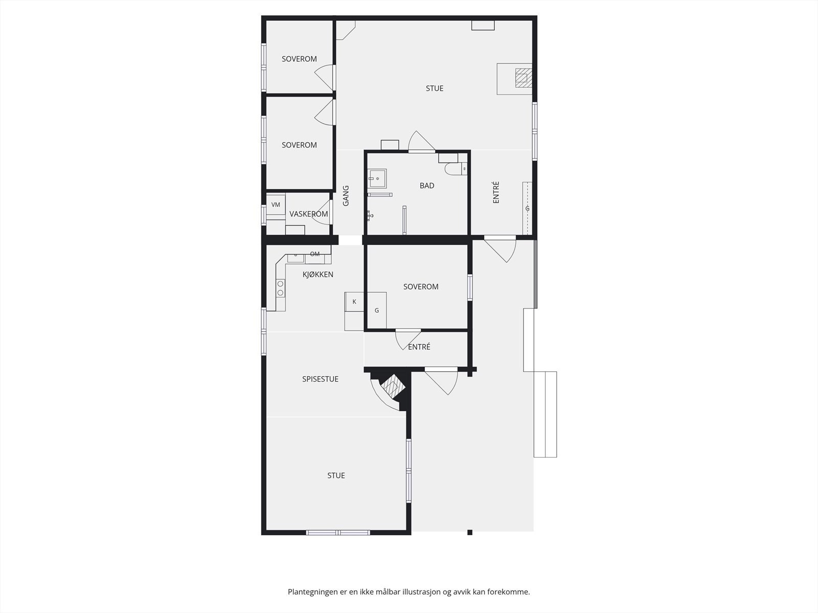 Plantegning. Galleribilde