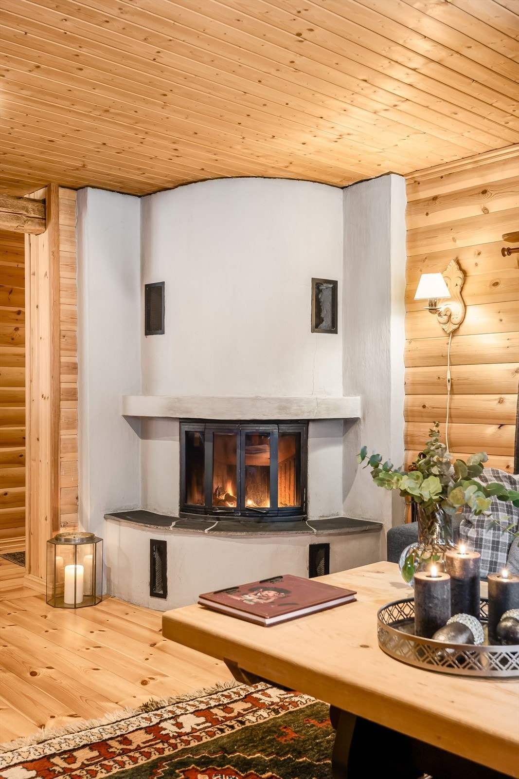 Flott peisovn fra 2012 som varmer opp godt. Galleribilde