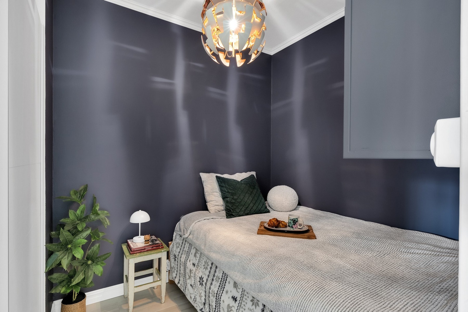 Sovealkove er på 5 kvm. Galleribilde