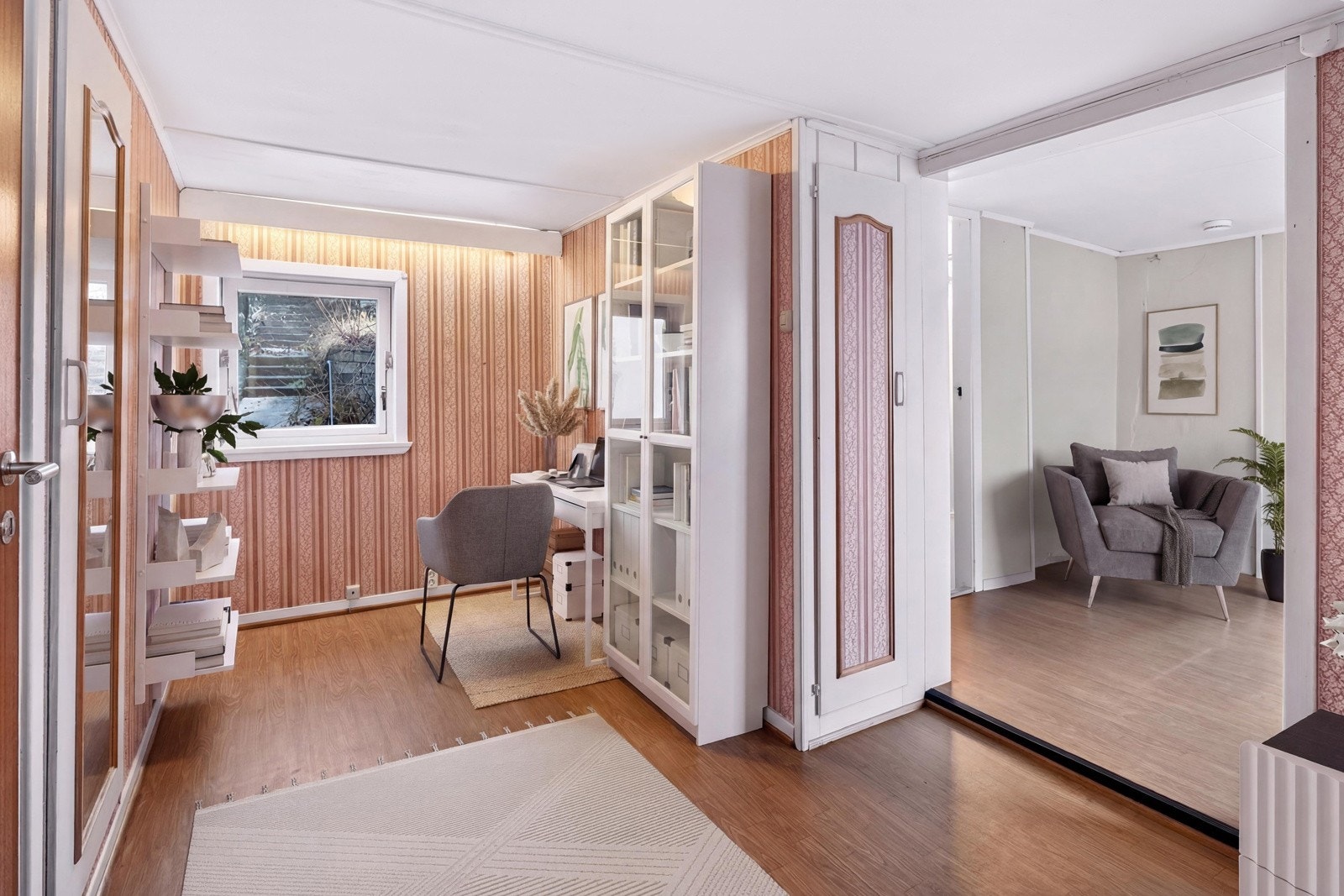 Soverom 3/kontor (Bildet er digitalt innredet). Galleribilde