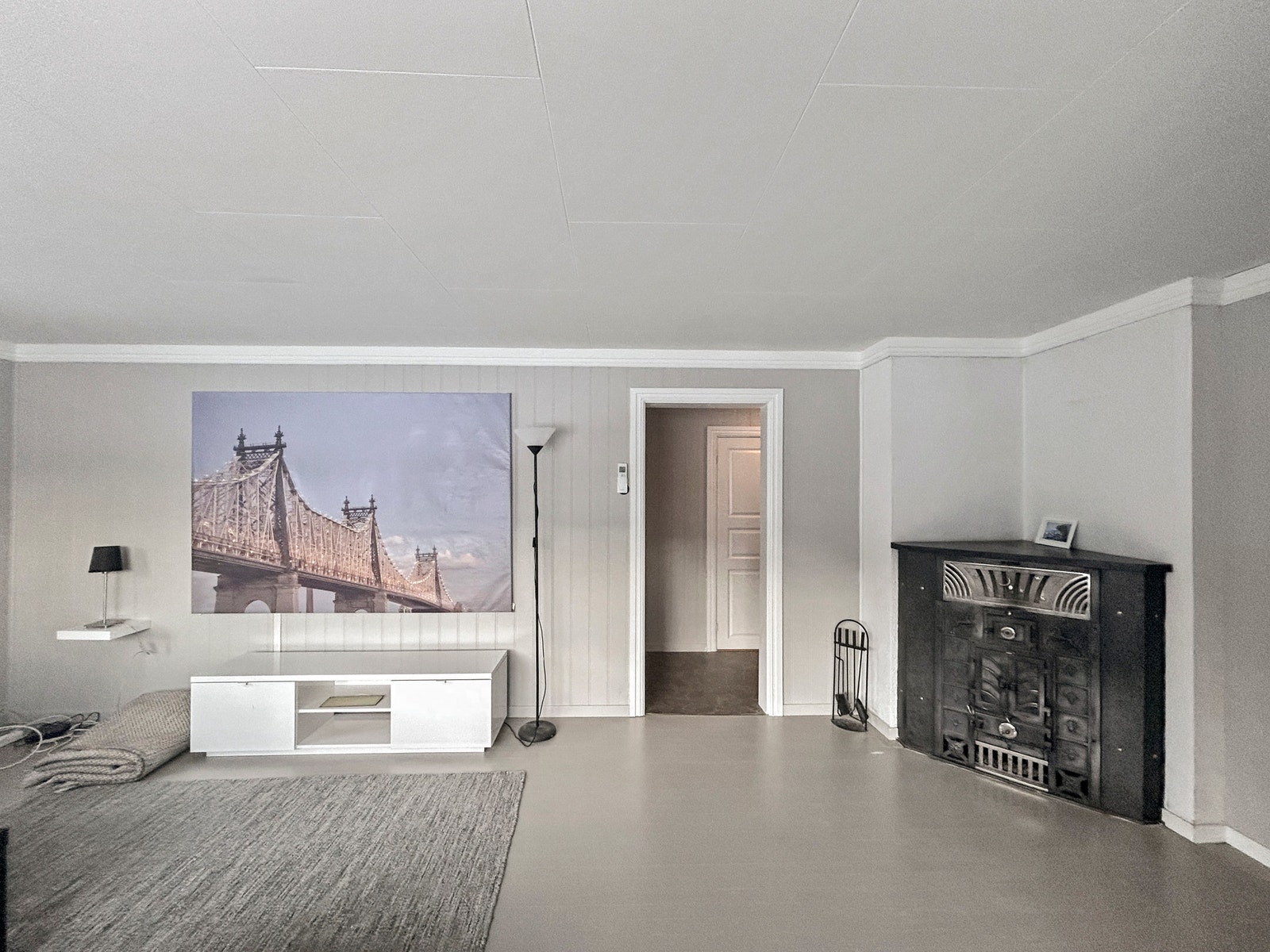 Stue mot gang Galleribilde