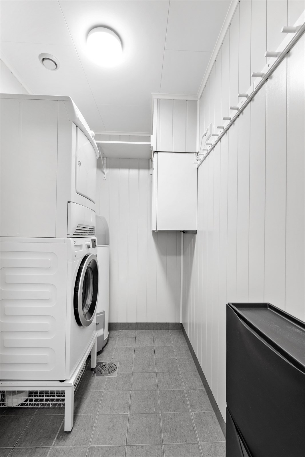 Boden er med sluk på gulvet, så godkjent våtrom Galleribilde