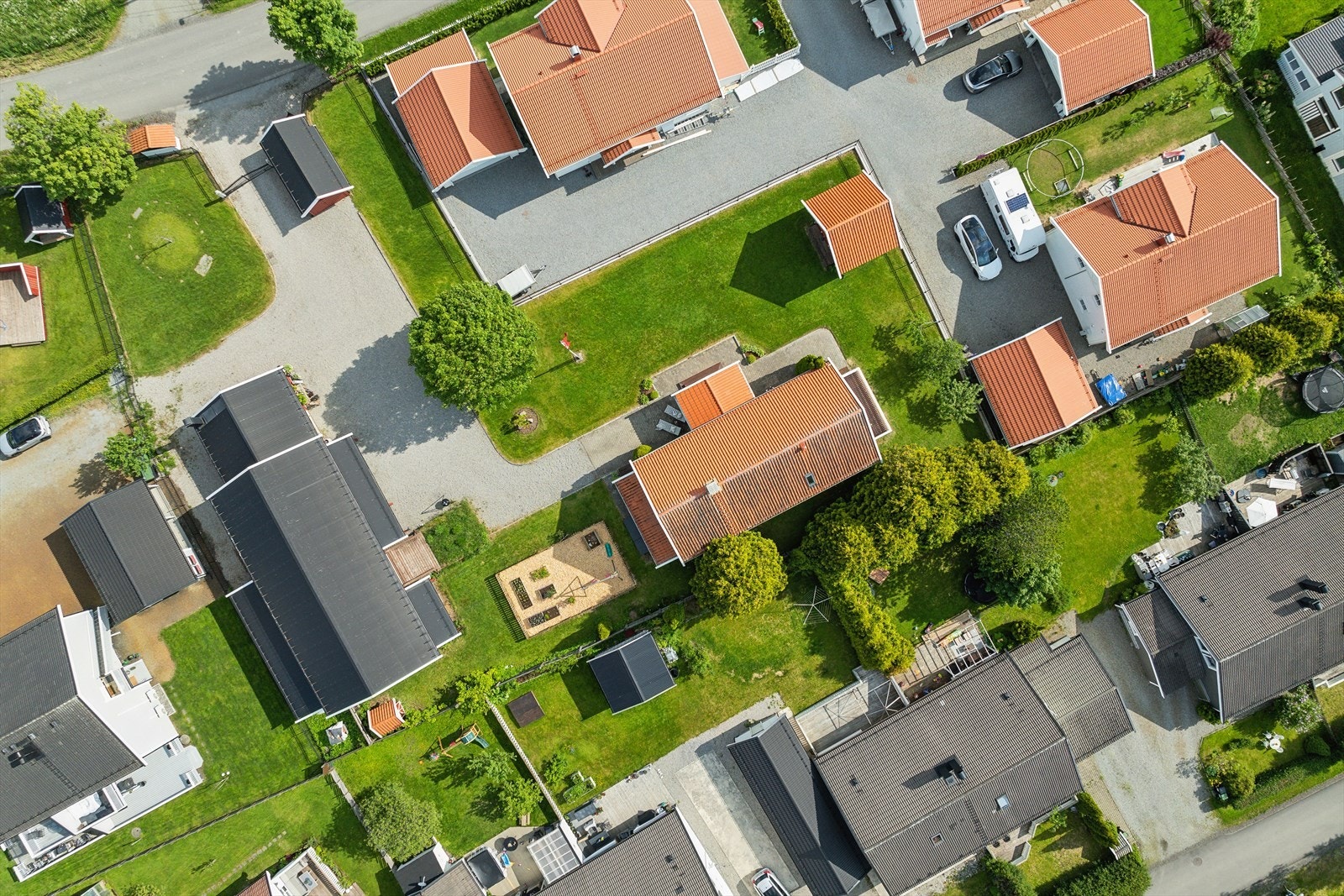 Oversiktsbilde over eiendommen. Galleribilde