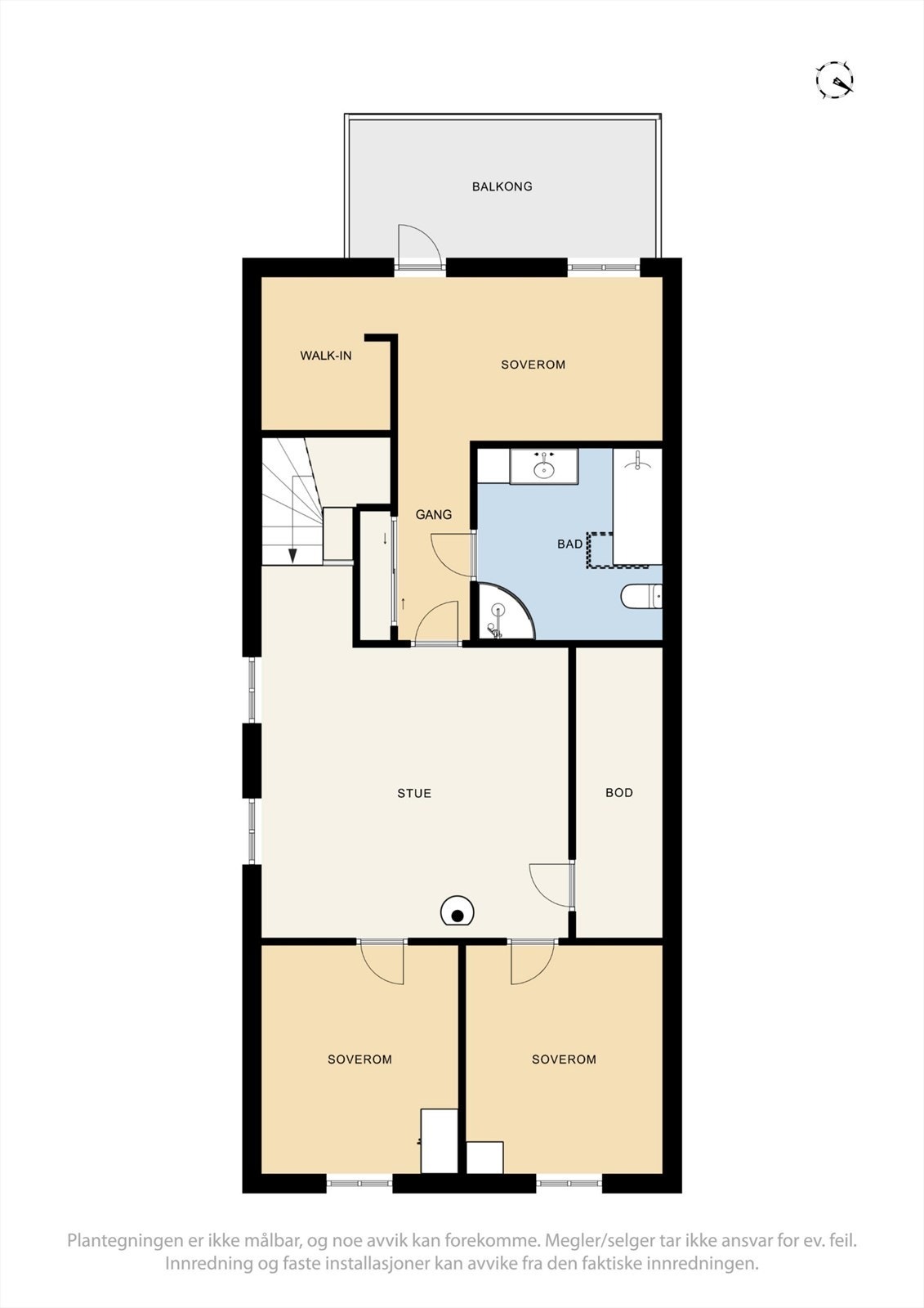 Plantegning - 2.etasje Galleribilde