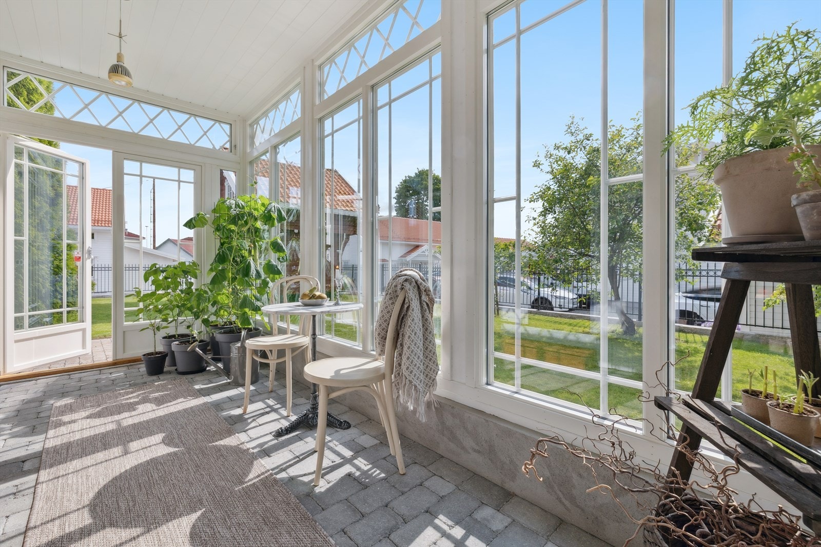 Vakkert sted å nyte - evt. dyrke grønnsaker. Galleribilde